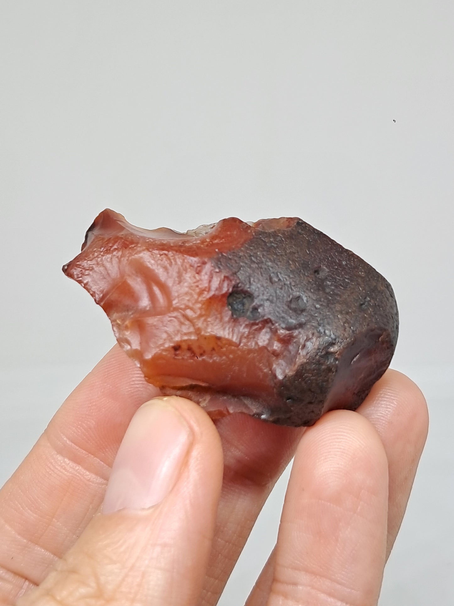 Rough Carnelian (India) Raw Stone | Natural Crystal | Mineral Specimen #CRN11