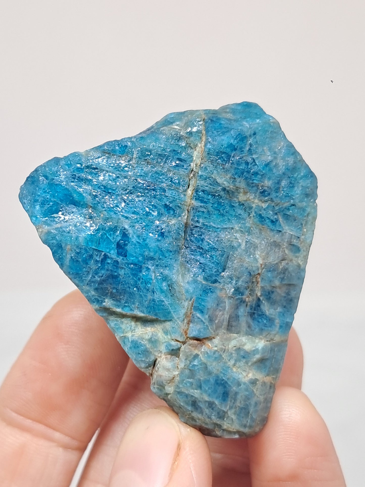Blue Apatite (Madagascar) Natural Stone #AP1