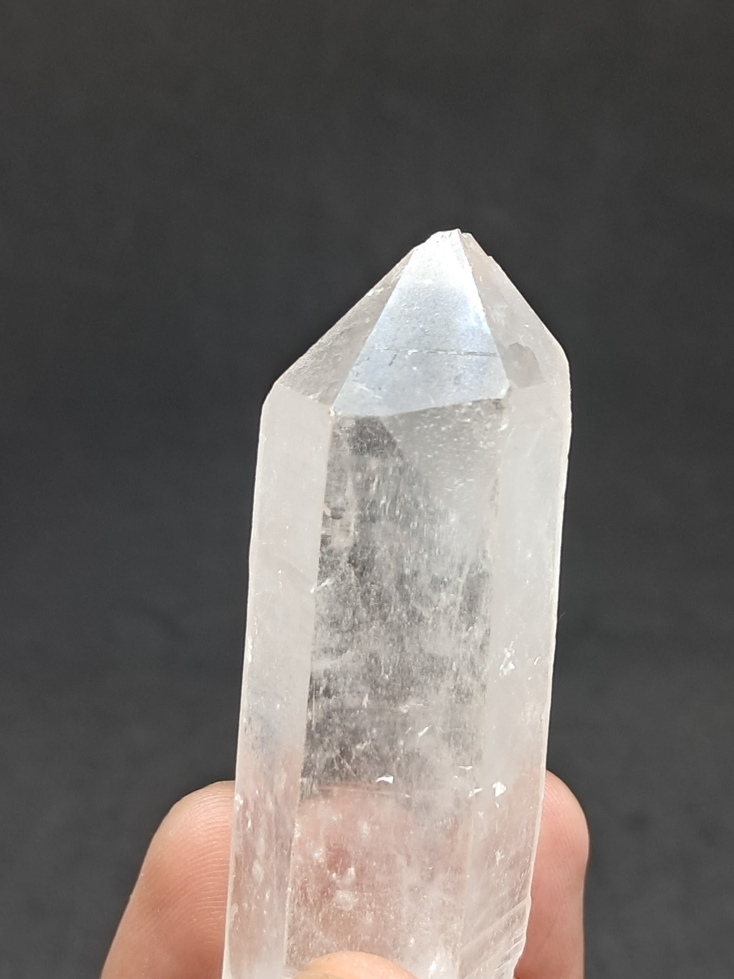 Himalayan Quartz Biterminated Self-healed Point | Natural Crystal | Mineral Specimen #CH69