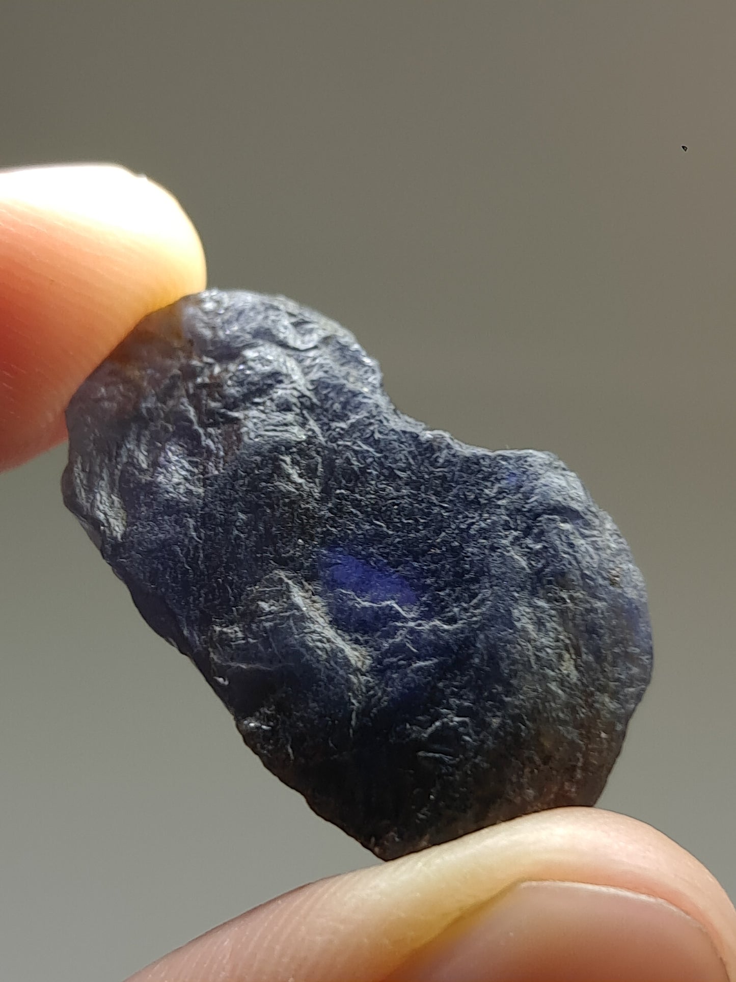 Rough Iolite Crystal (Karur) *Gem Quality* Cordierite | Excelent Pleochroism | Mineral Specimen #IO8