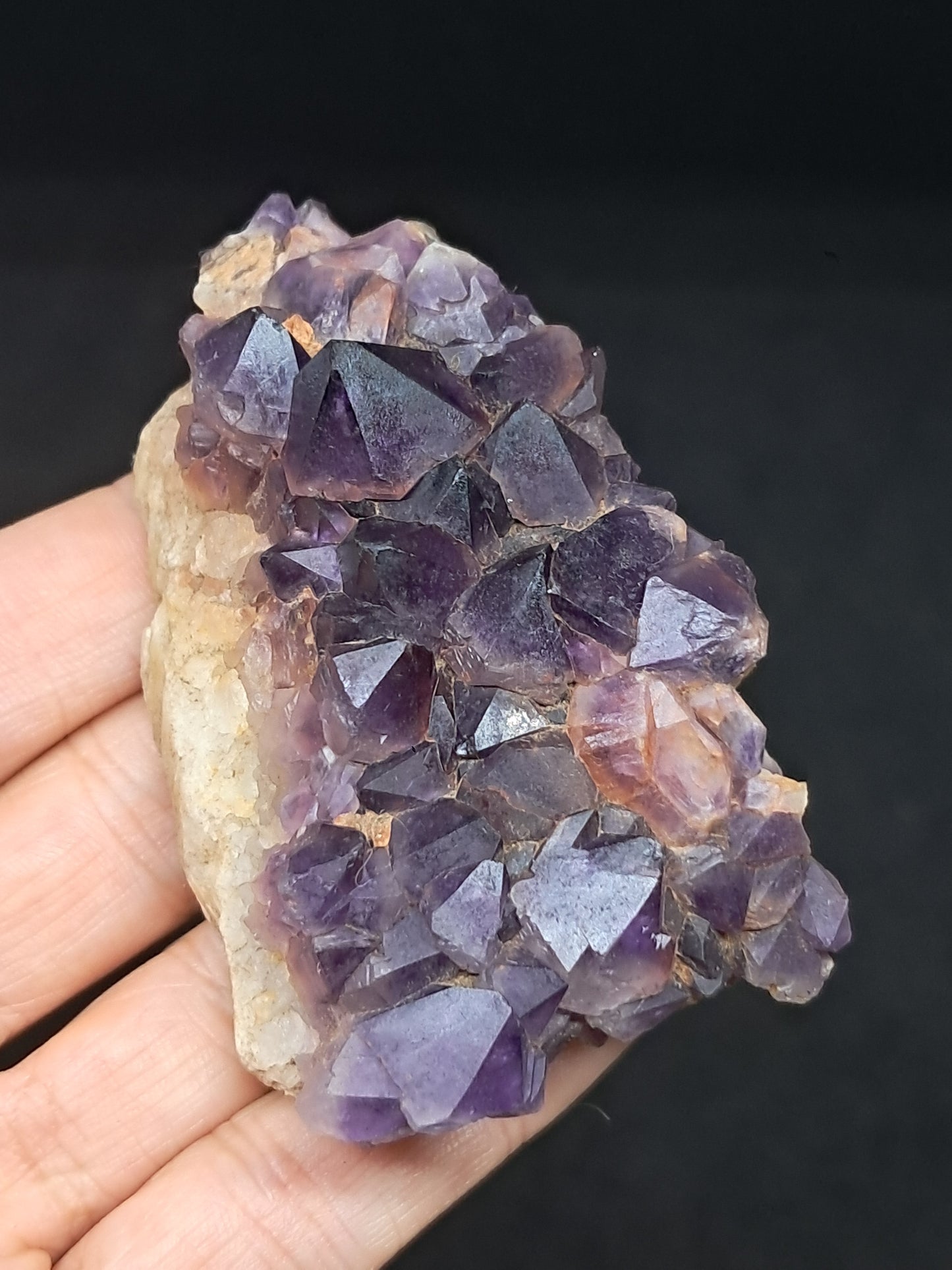 Amethyst Cluster (Madhya Pradesh) | Mineral Specimen | Natural Stone #AM5