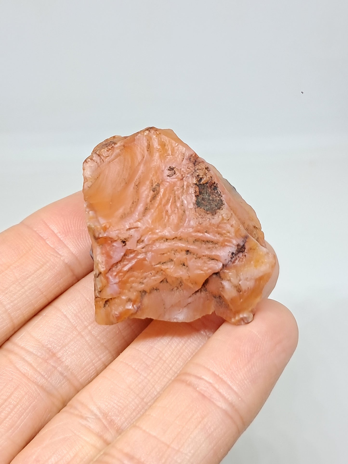 Rough Carnelian (India) Raw Stone | Natural Crystal | Mineral Specimen #CRN32