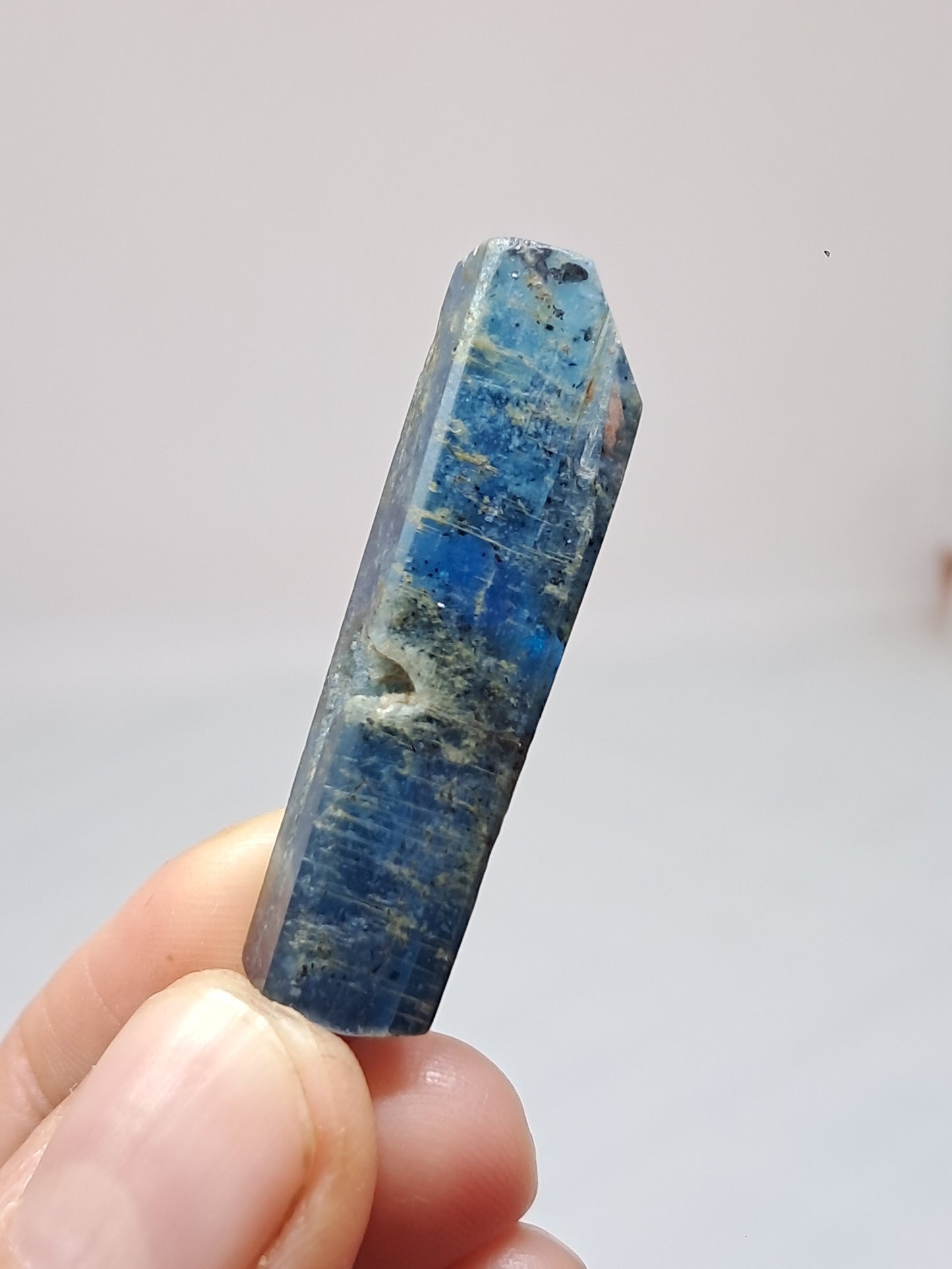 Blue Kyanite (Nepal) Polished Natural Crystal #KY11