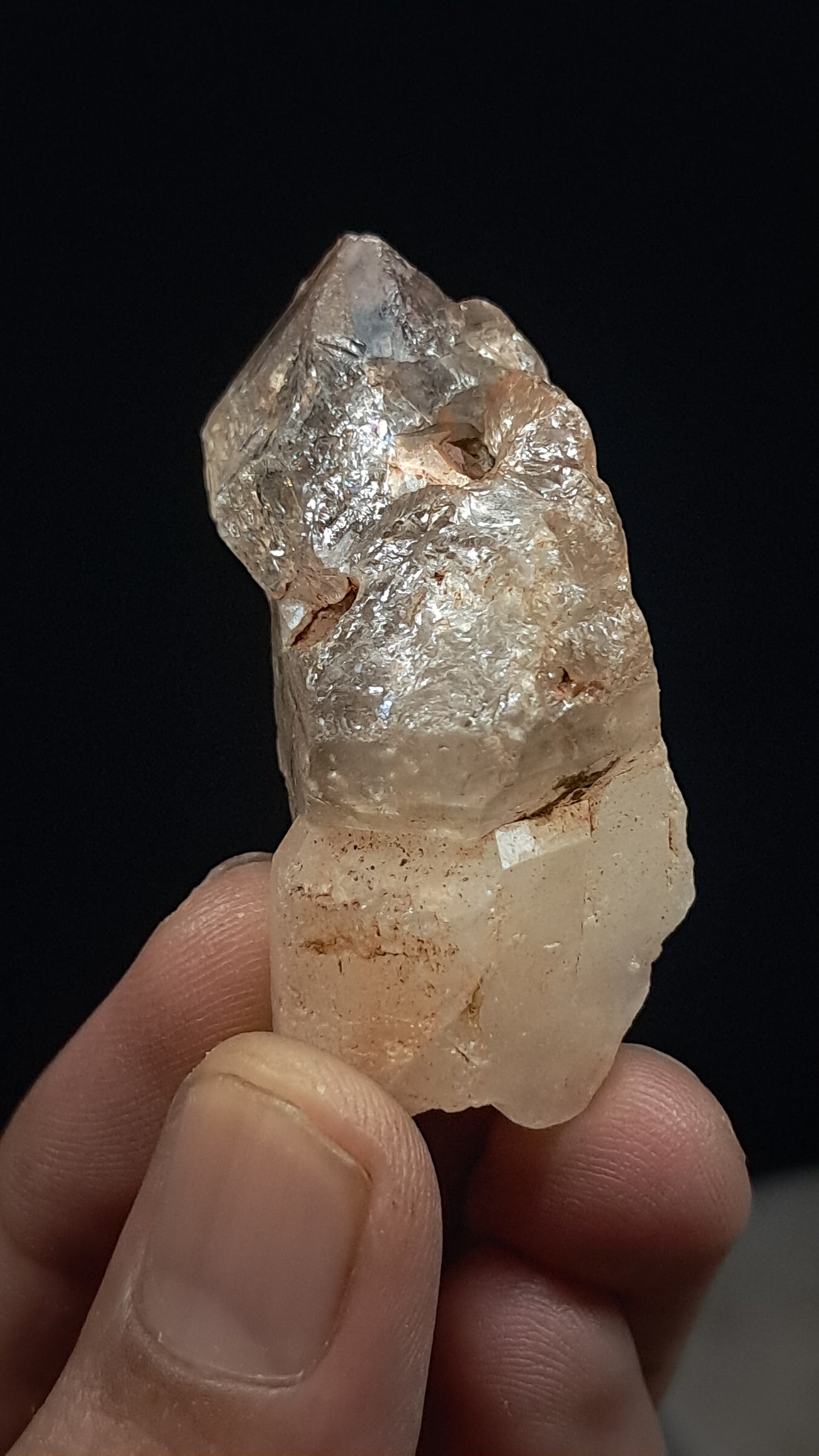 Elestial Quartz Scepter (Karur) Raw Natural Crystal Stone | Mineral Specimen #EQ19