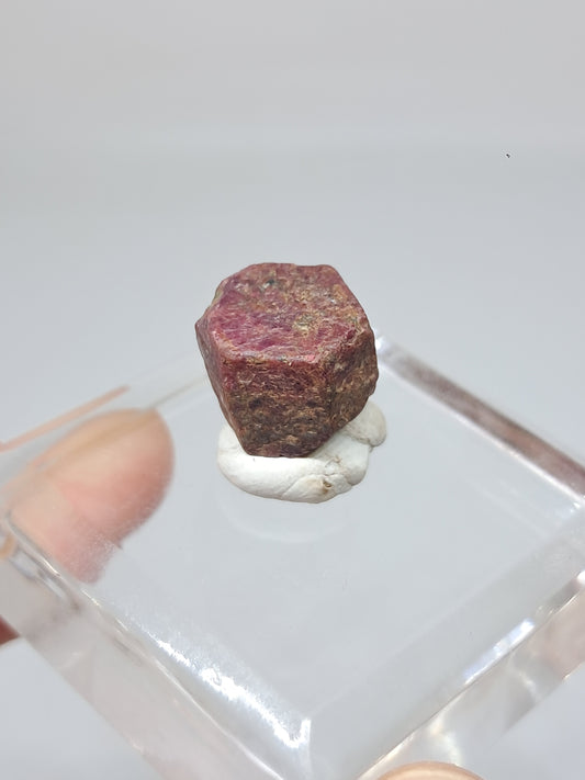 Rough Ruby Crystal (Tamil Nadu) Natural Stone | Mineral Specimen #RB24