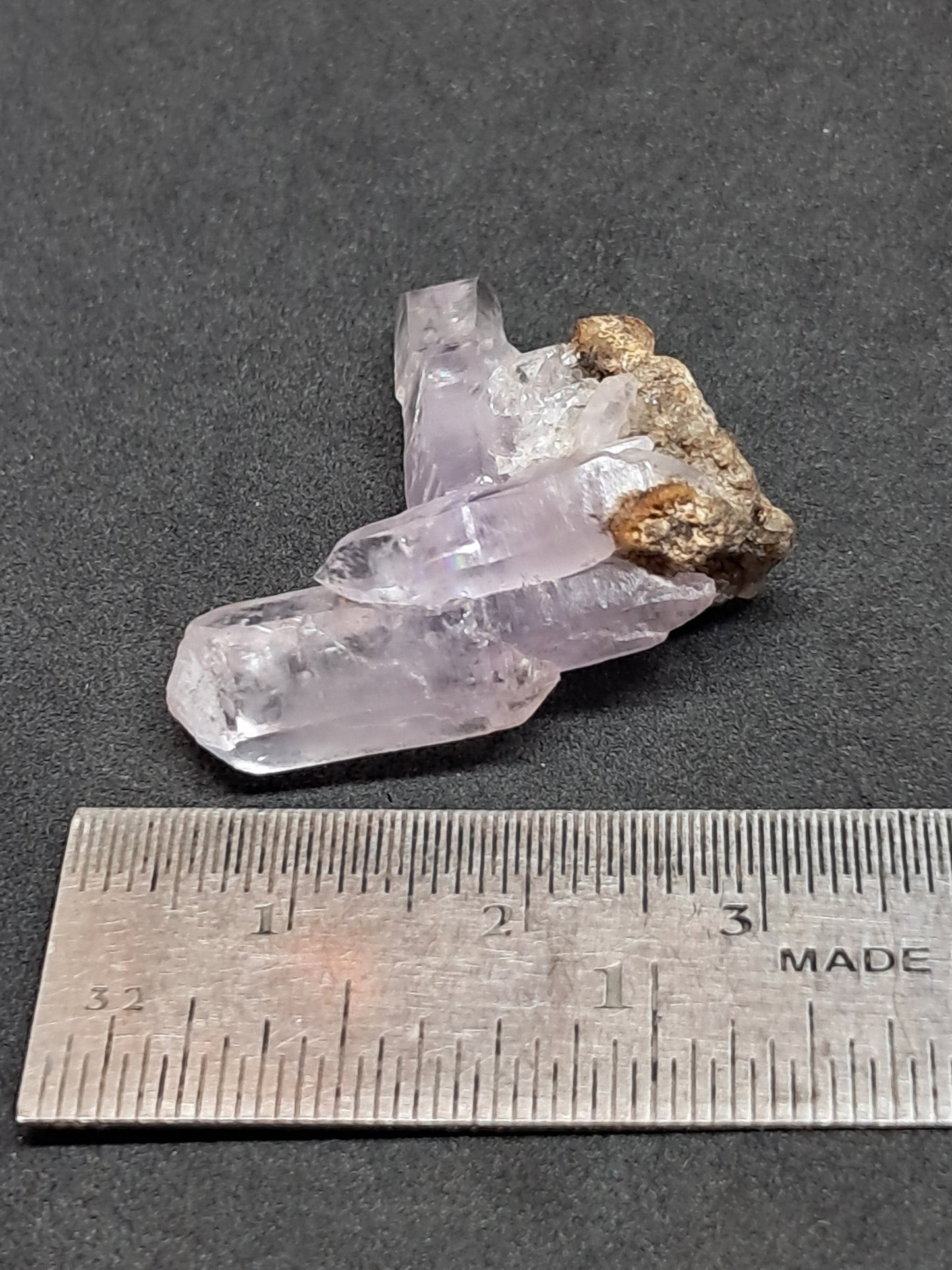 Veracruz Amethyst Scepter Crystals on Matrix (Mexico) | Natural Cluster | Mineral Specimen #VA27