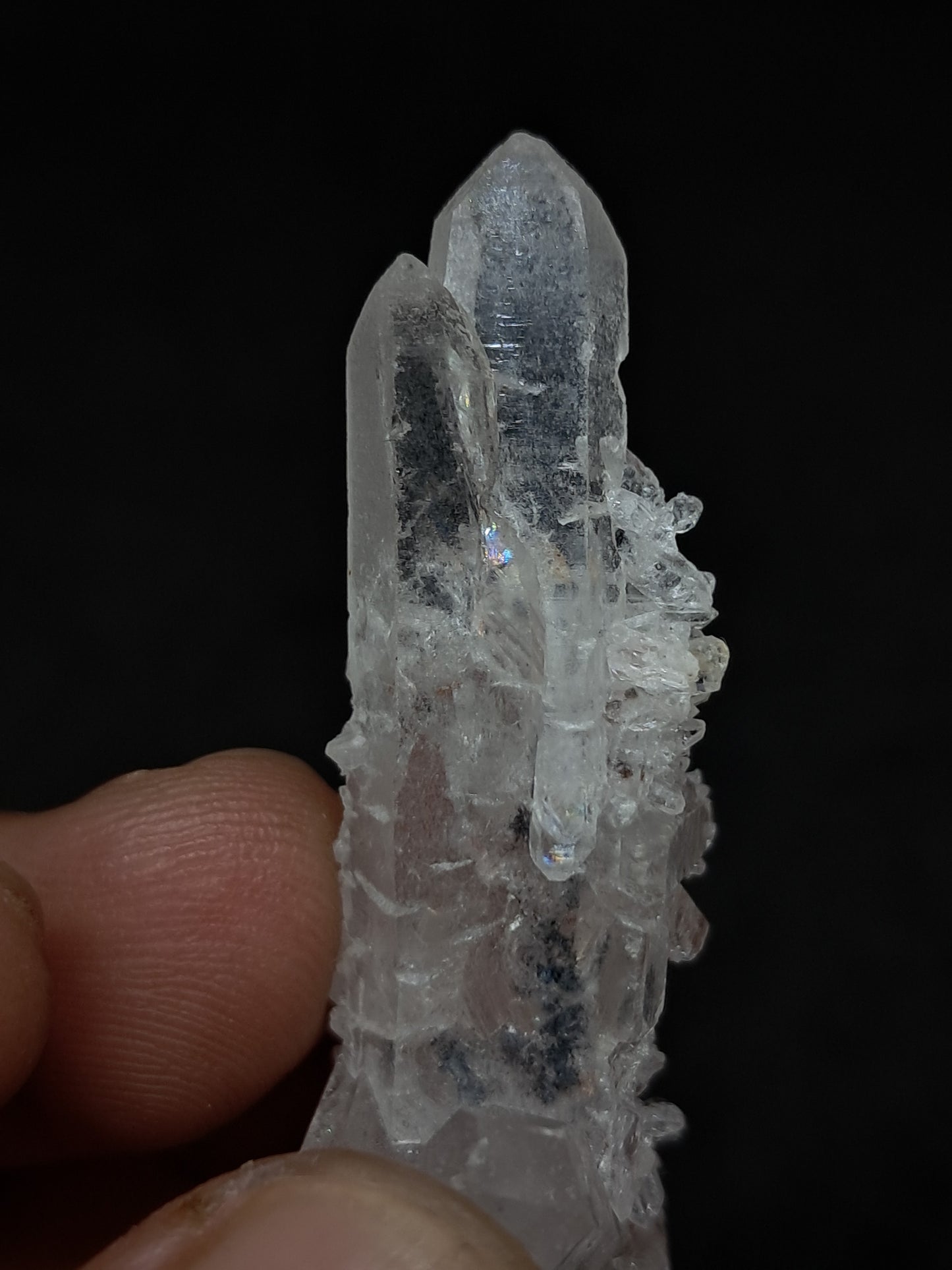 Himalayan Quartz Cluster | Biterminated Crystals | Mineral Specimen #CH58