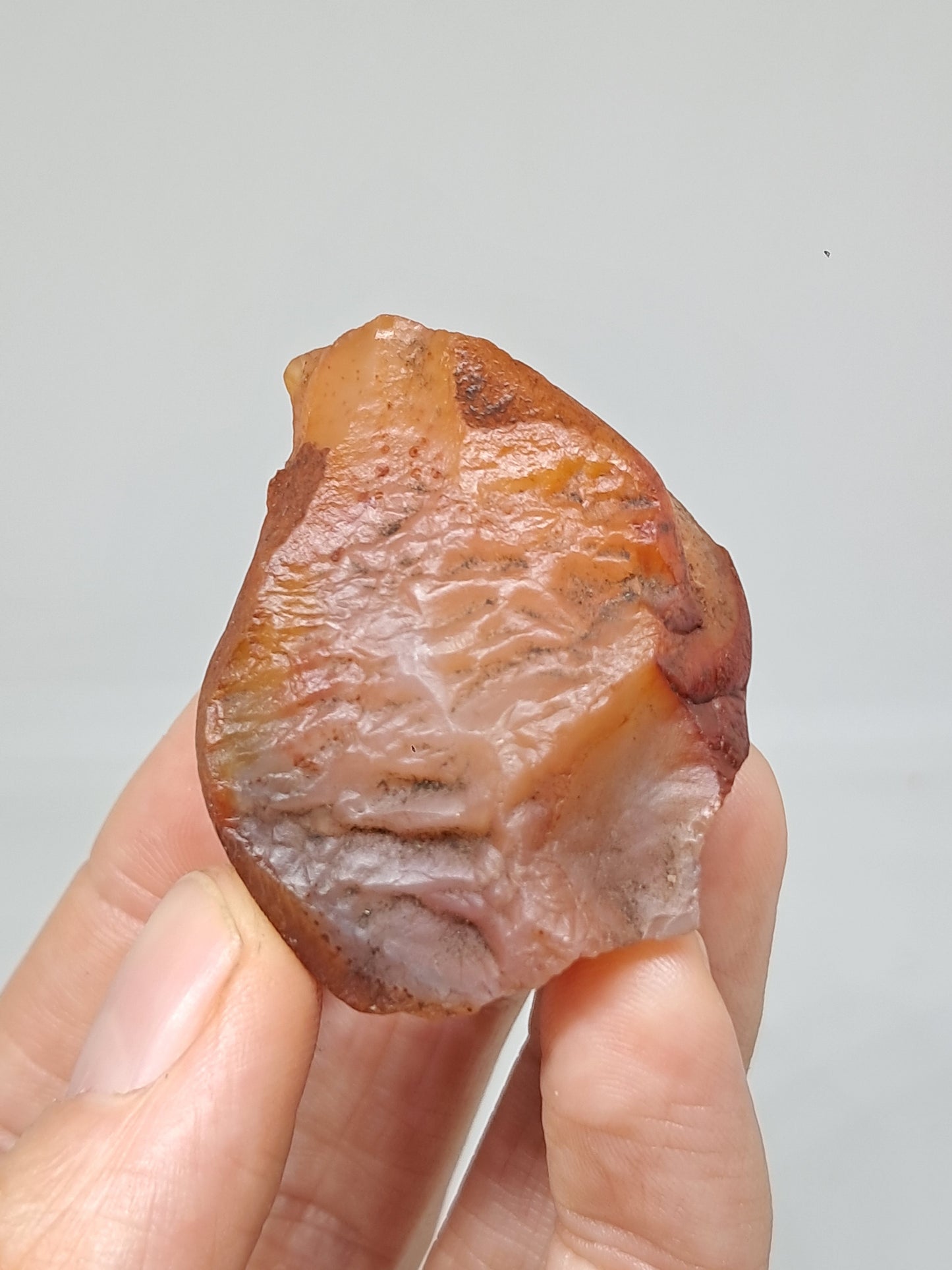 Rough Carnelian (India) Raw Stone | Natural Crystal | Mineral Specimen #CRN16