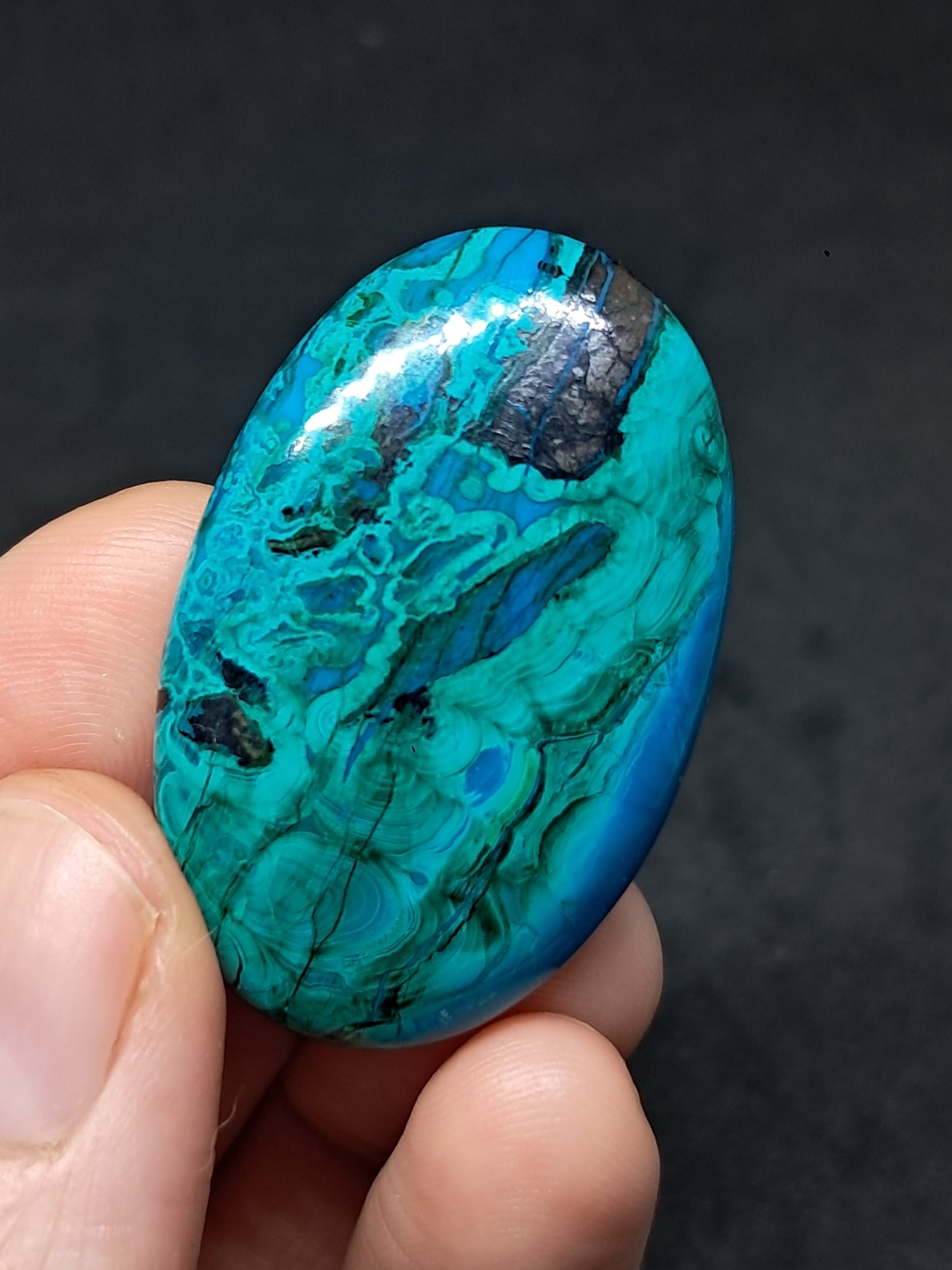 Shattuckite Palmstone | Polished Natural Stone | Good Quality