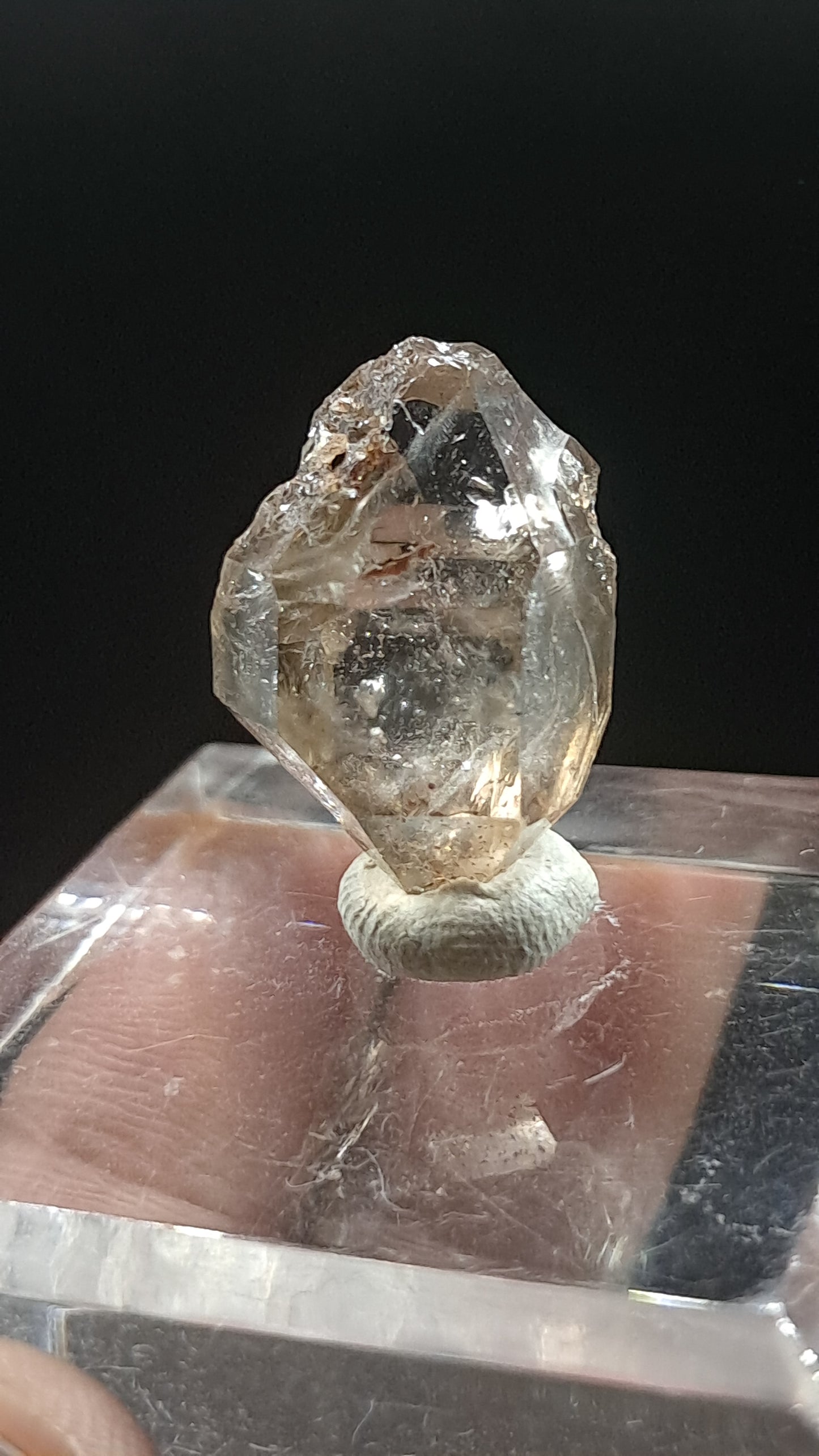 Smokey Quartz Biterminated (Karur) Raw Natural Crystal | Mineral Specimen #EQ26