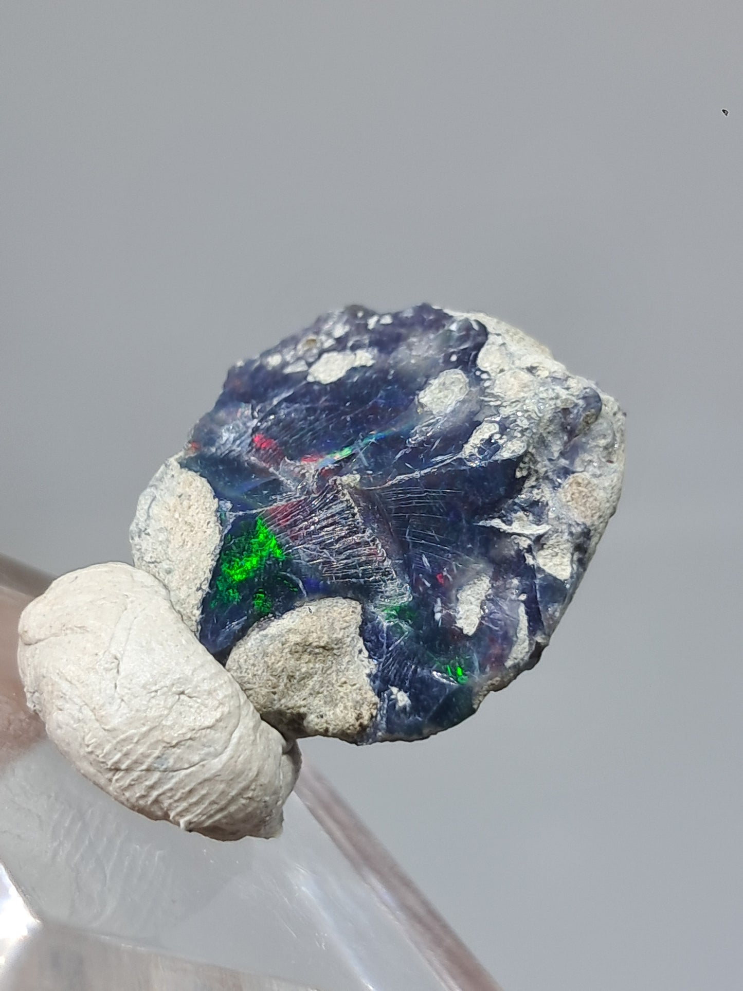 Natural Ethiopian Opal | Black Hydrophane Opal #OP26