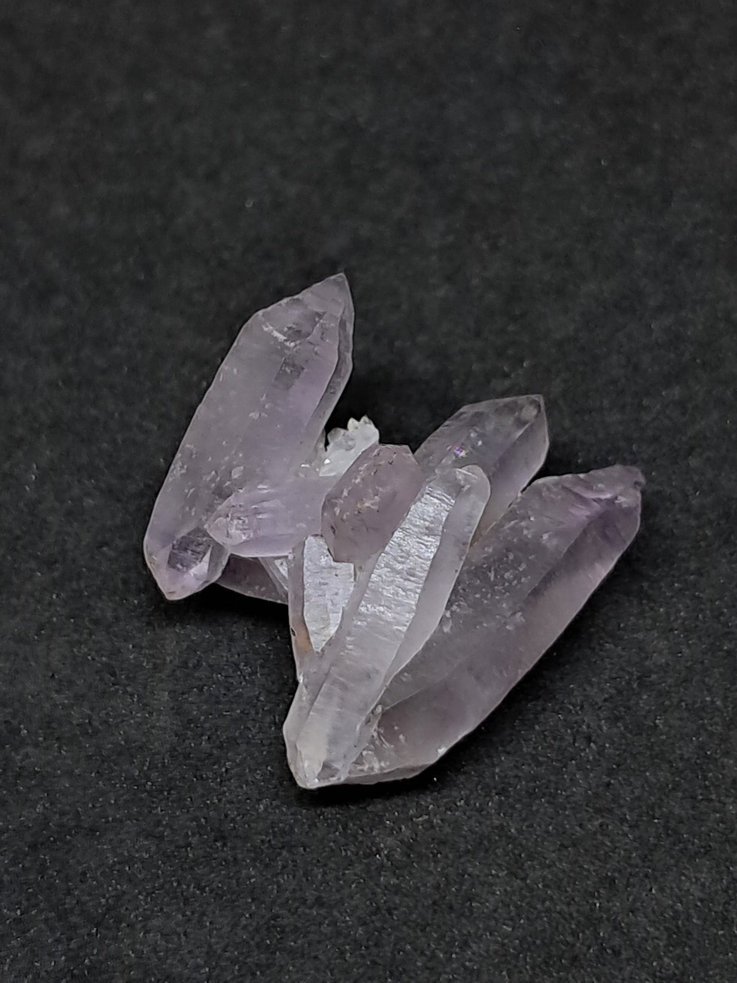 Veracruz Amethyst Biterminated Cluster (Mexico) | Natural Crystal Points | Mineral Specimen #VA38