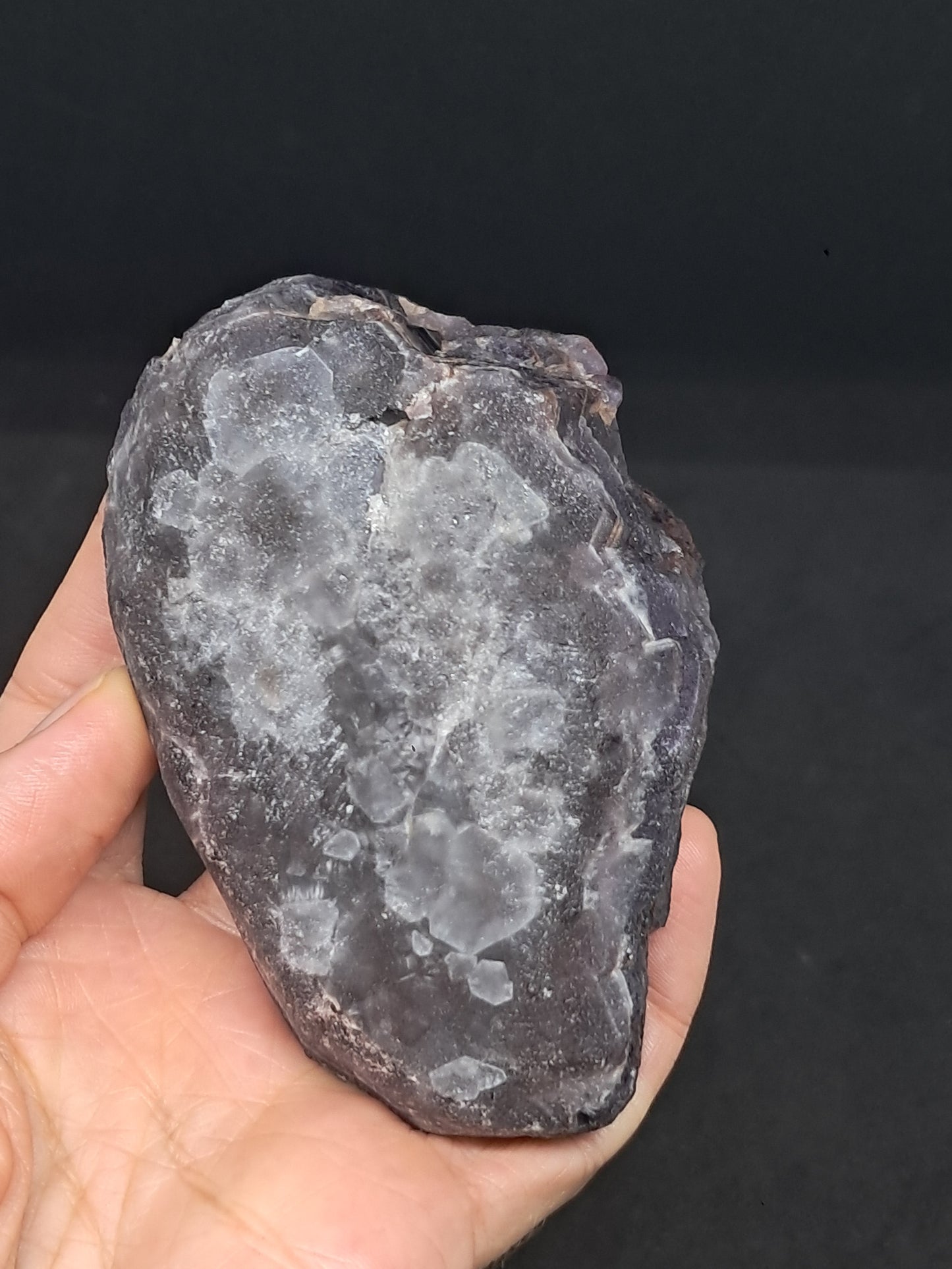 Amethyst Cluster w/ Hematite & Record Keepers (Madhya Pradesh) | Mineral Specimen | Natural Stone #AM8