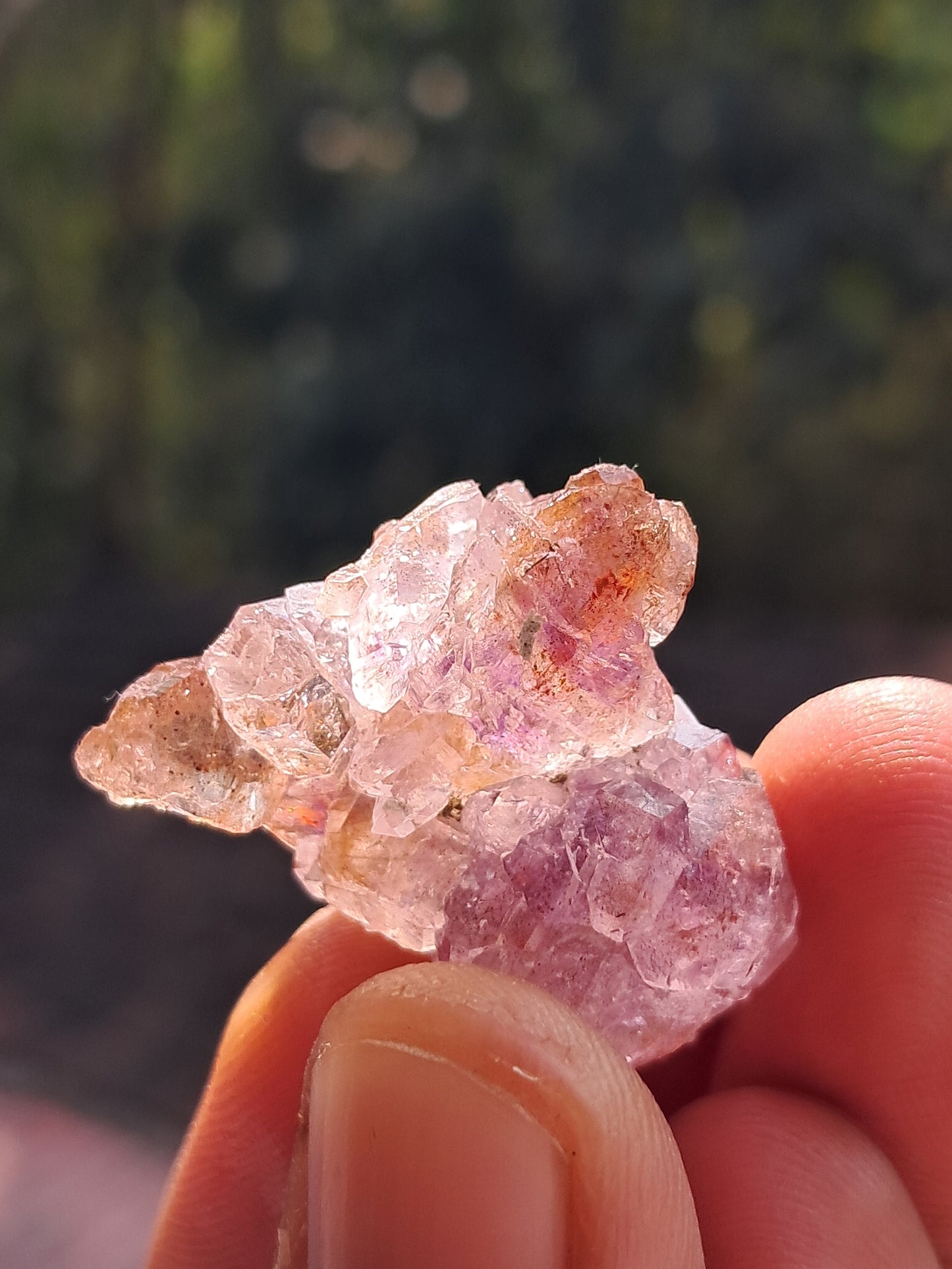 Amethyst Scepter from Karur | Super Seven Inclusions | Natural Crystals | Mineral Specimen #KA174