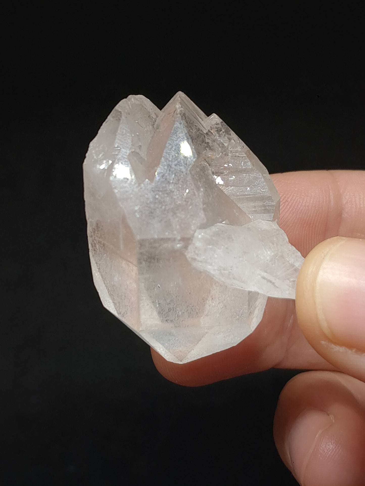 Himalayan Clear Quartz *Self-Healed* Formation | Natural Crystal | Mineral Specimen #CH85