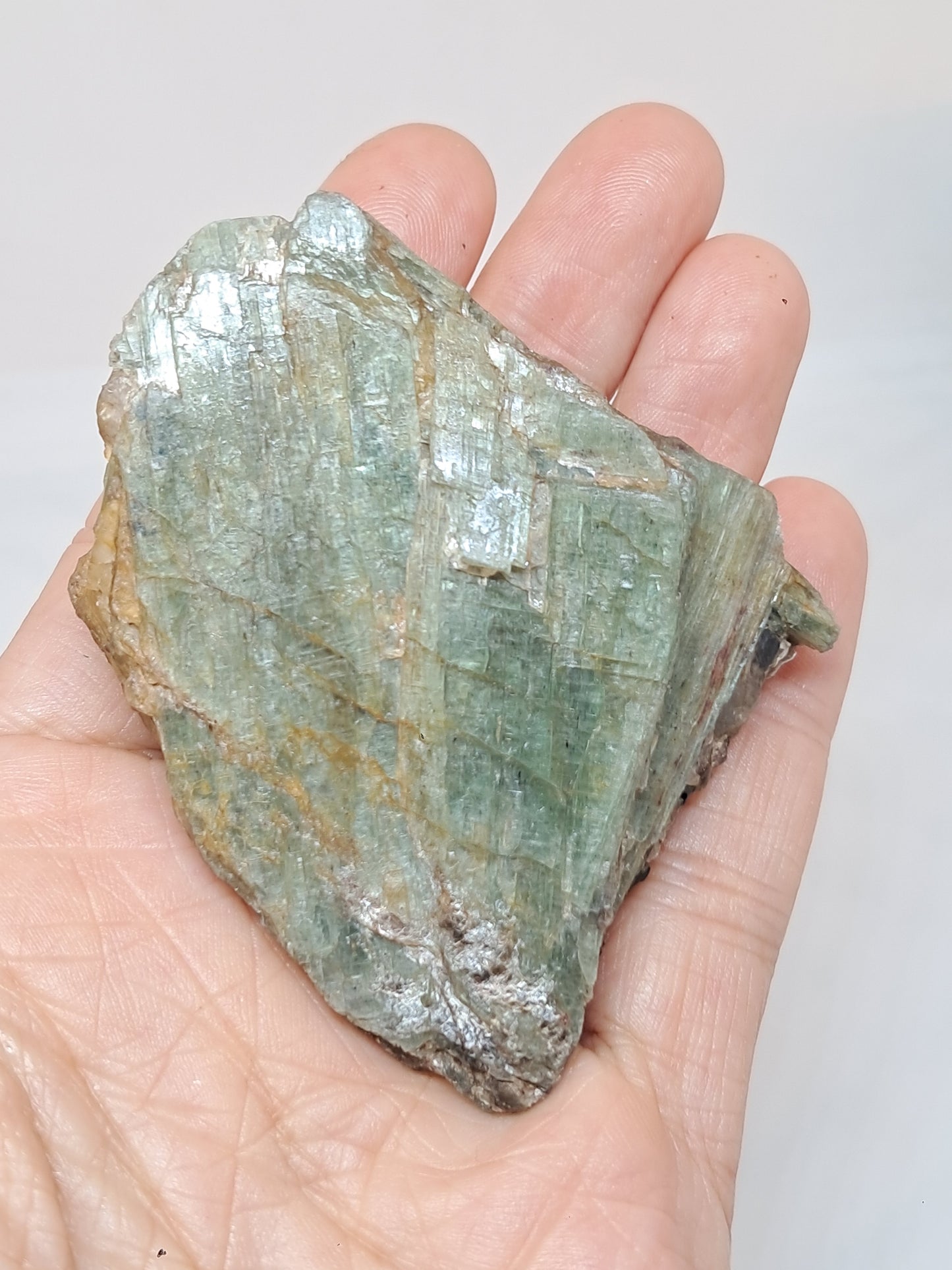 Green Kyanite (Tamil Nadu) Natural Stone #KY4