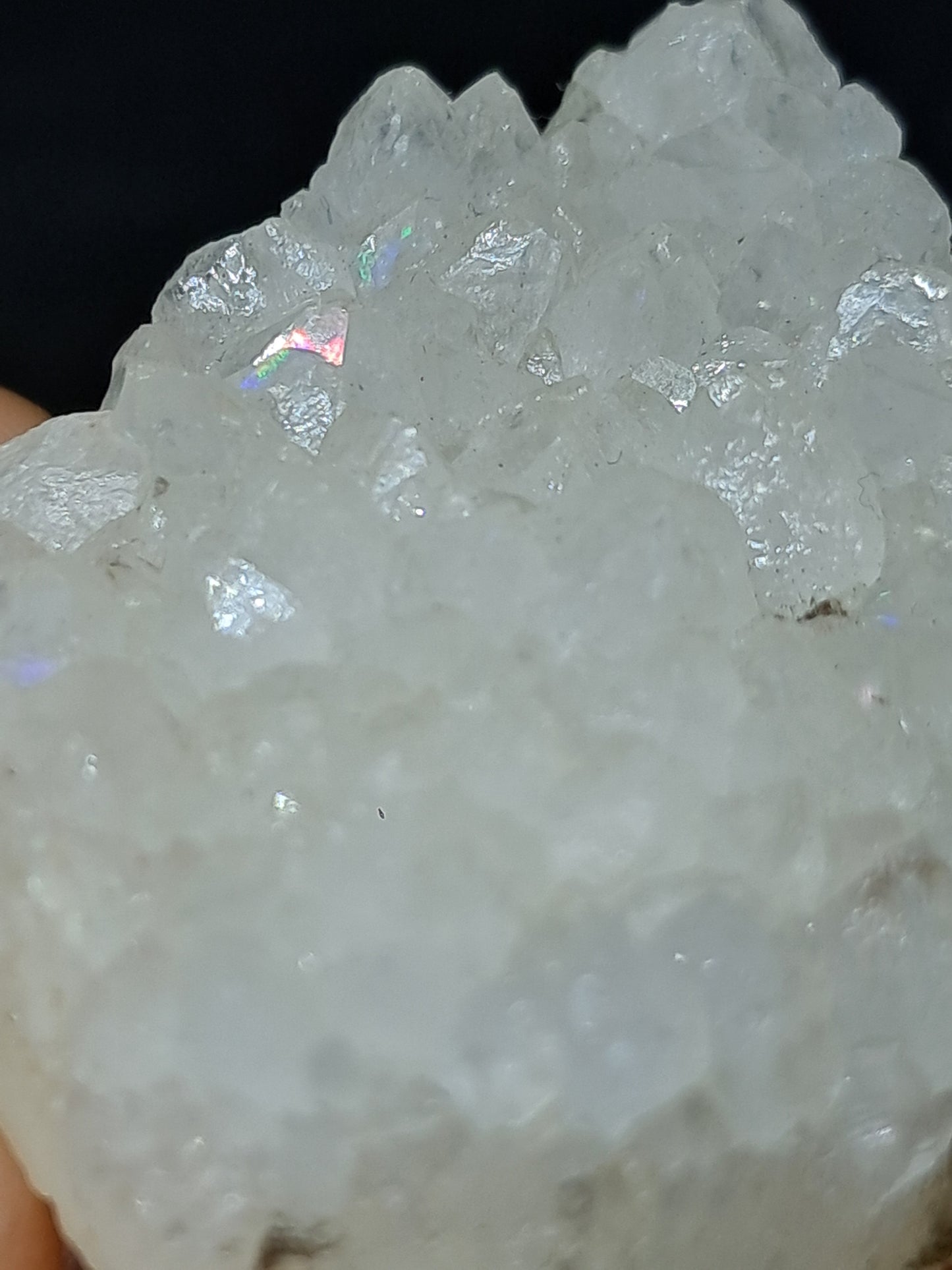 Iris Quartz (Aurangabad)| Anandalite | Cluster | Natural Crystal #AQ37
