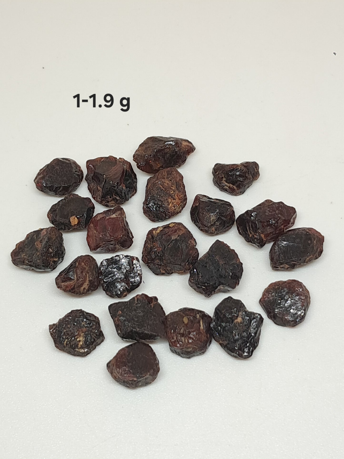 Natural Red Garnet (Karur) Rough Stone #RG12