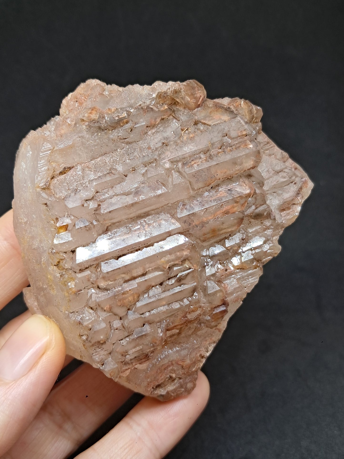 Elestial Smokey Quartz (Karur) Raw Natural Crystal Stone | Mineral Specimen #EQ11