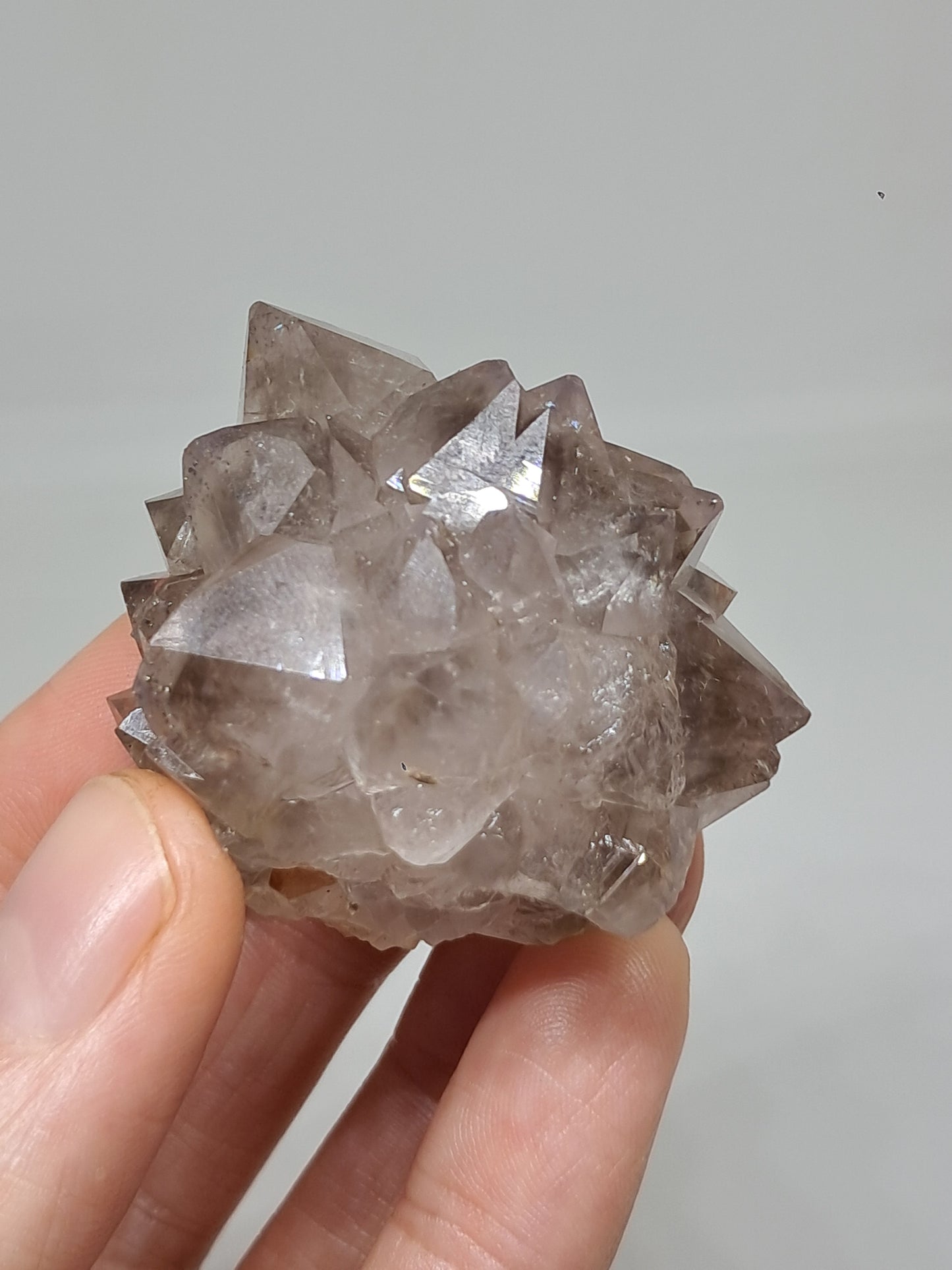 Smokey Amethyst Stalactite (Khadakwani) | Natural Crystal | Mineral Specimen #SA8