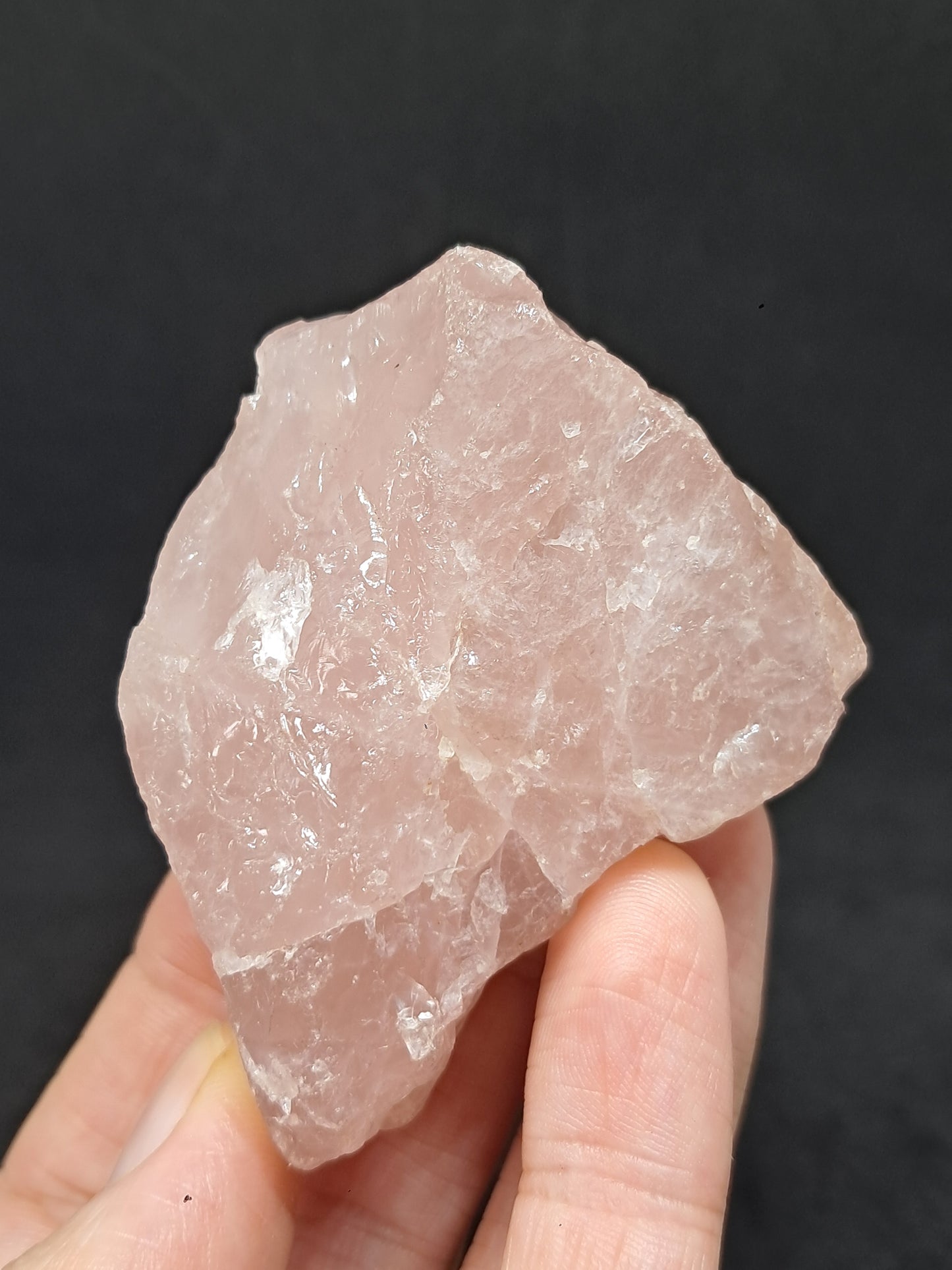 Rose Quartz (Rajasthan) Rough Stone | Natural Gemstone #RQ5