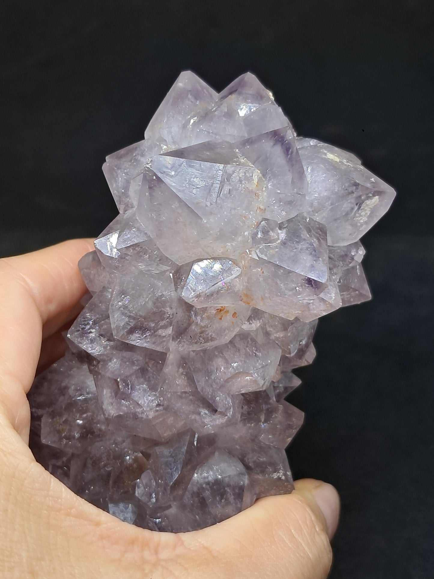 Smokey Amethyst Stalactite (Khadakwani) | Natural Crystal | Mineral Specimen #SA2