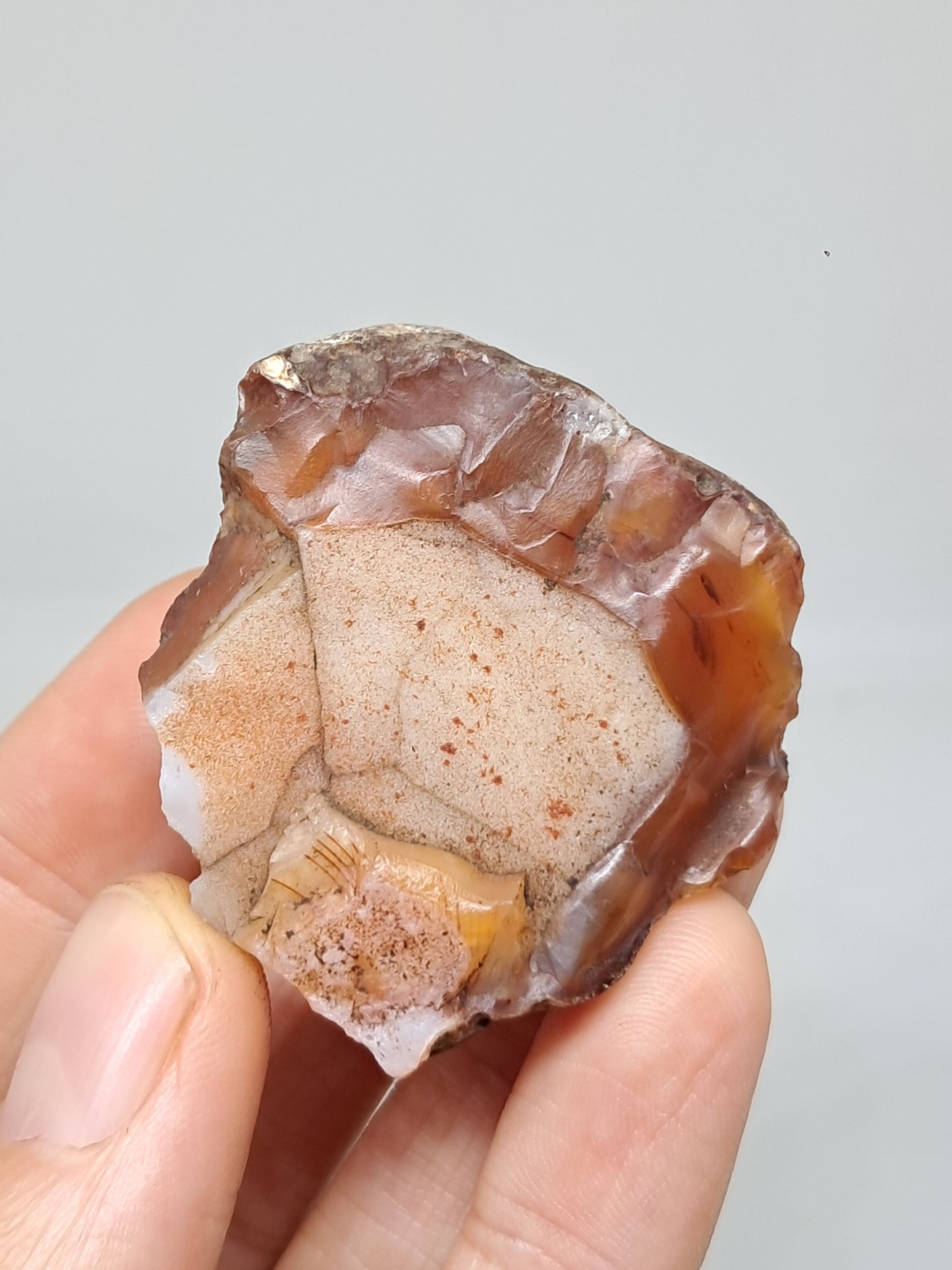 Rough Carnelian (India) Raw Stone | Natural Crystal | Mineral Specimen #CRN17