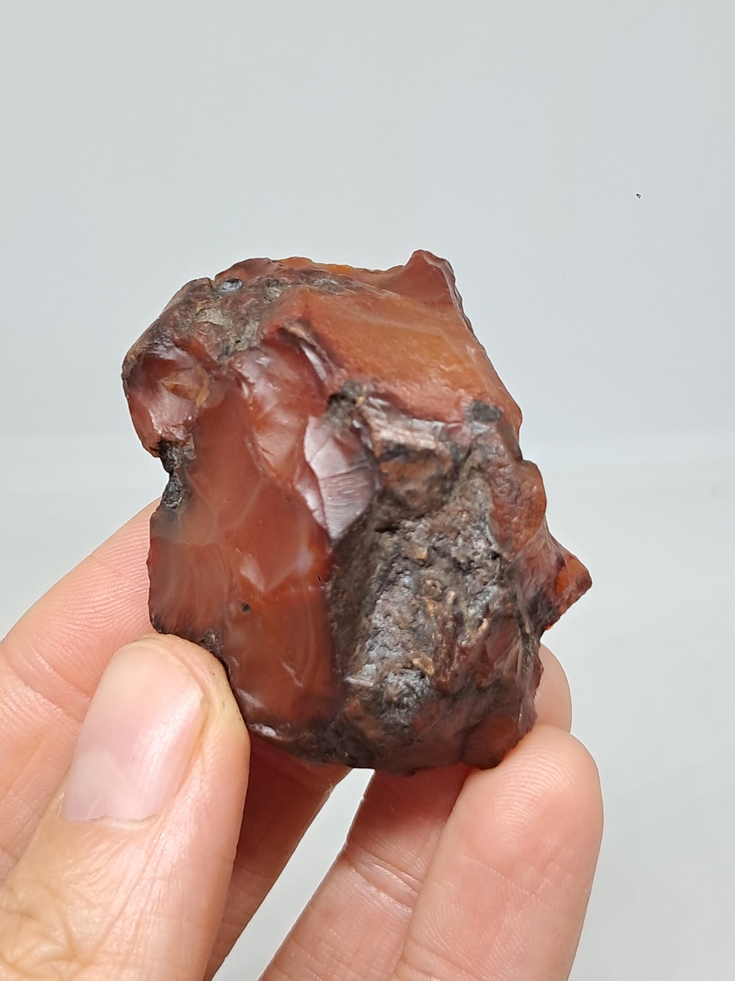 Rough Carnelian (India) Raw Stone | Natural Crystal | Mineral Specimen #CRN29