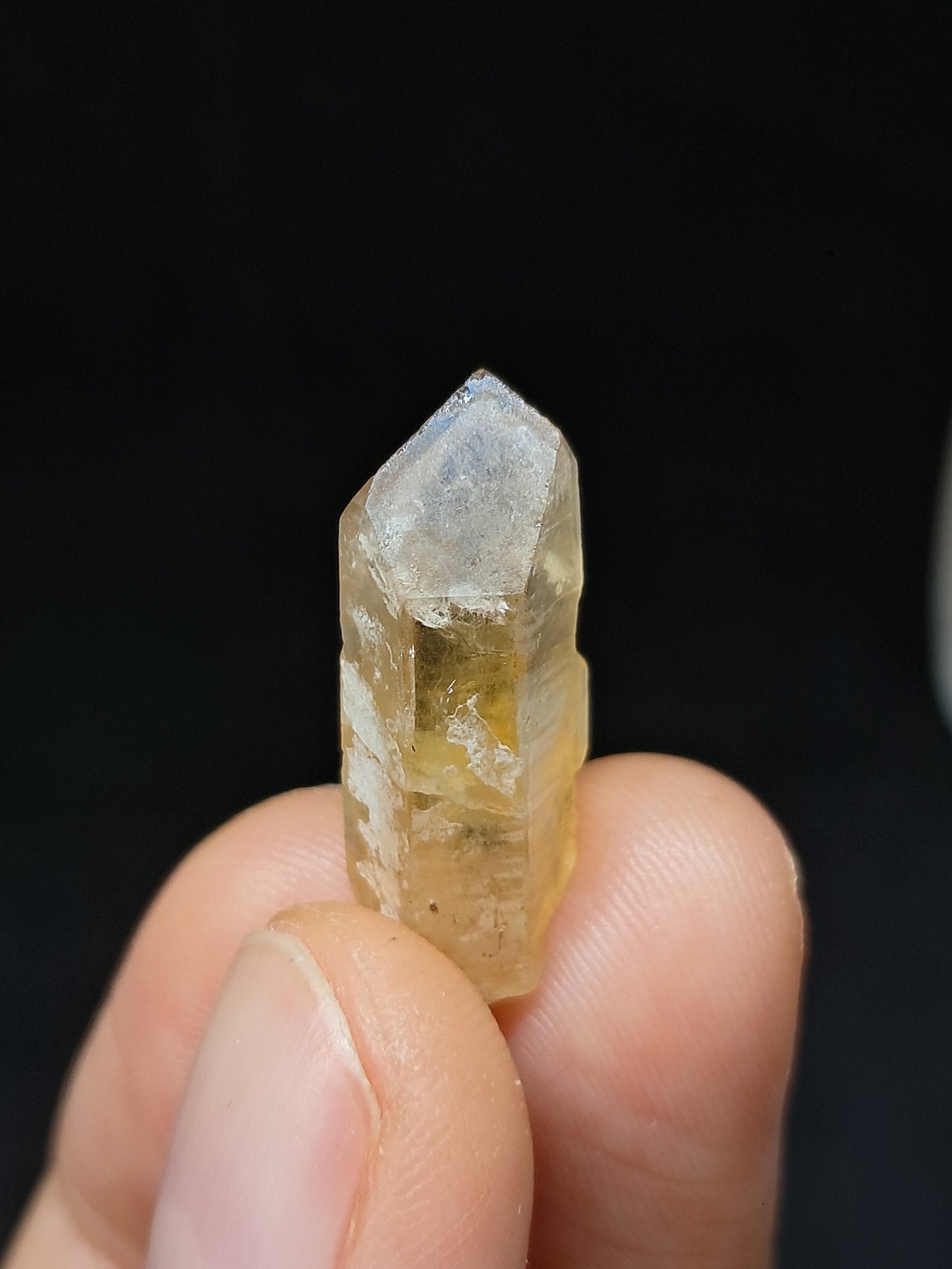 Natural Citrine Crystal w/ Phantom (Karur) | Natural Point | Mineral Specimen #CTN41
