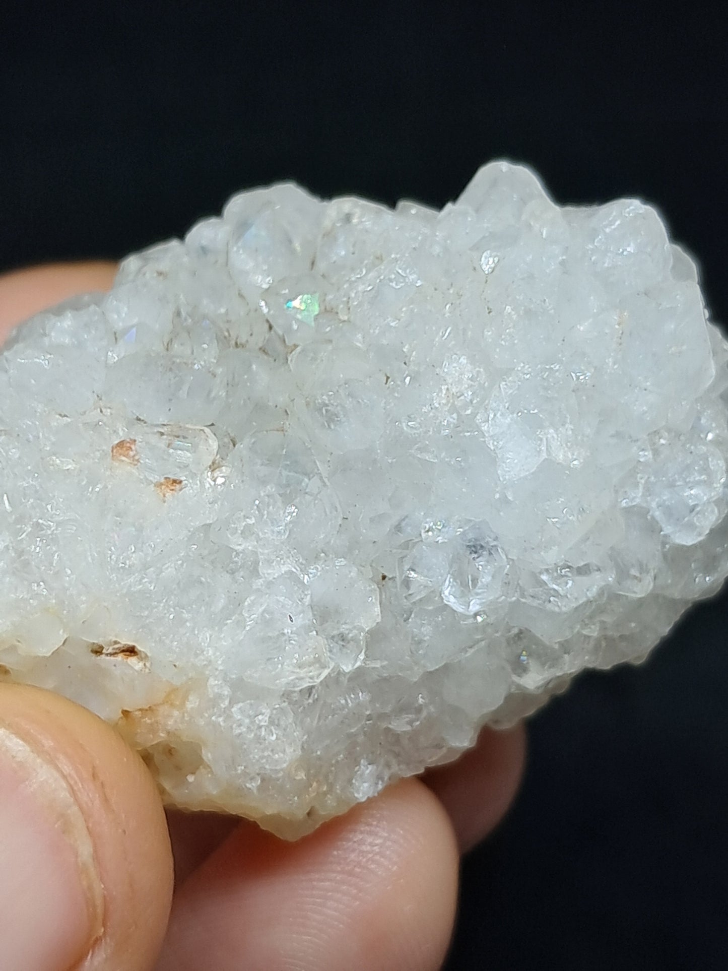 Iris Quartz (Aurangabad)| Anandalite | Cluster | Natural Crystal #AQ45