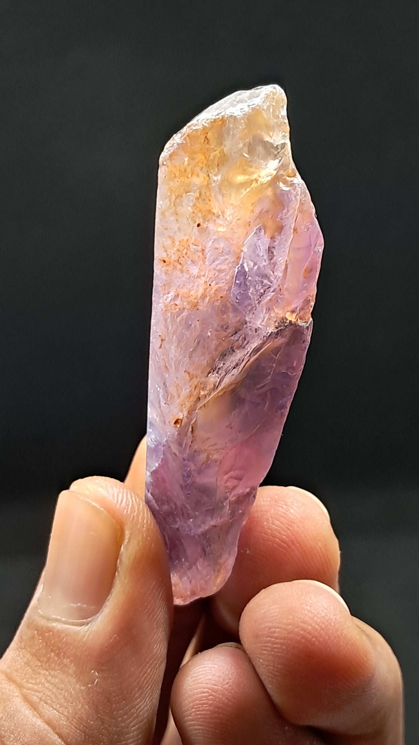 Ametrine Rough (Bolivia) Natural Crystal #AMT8