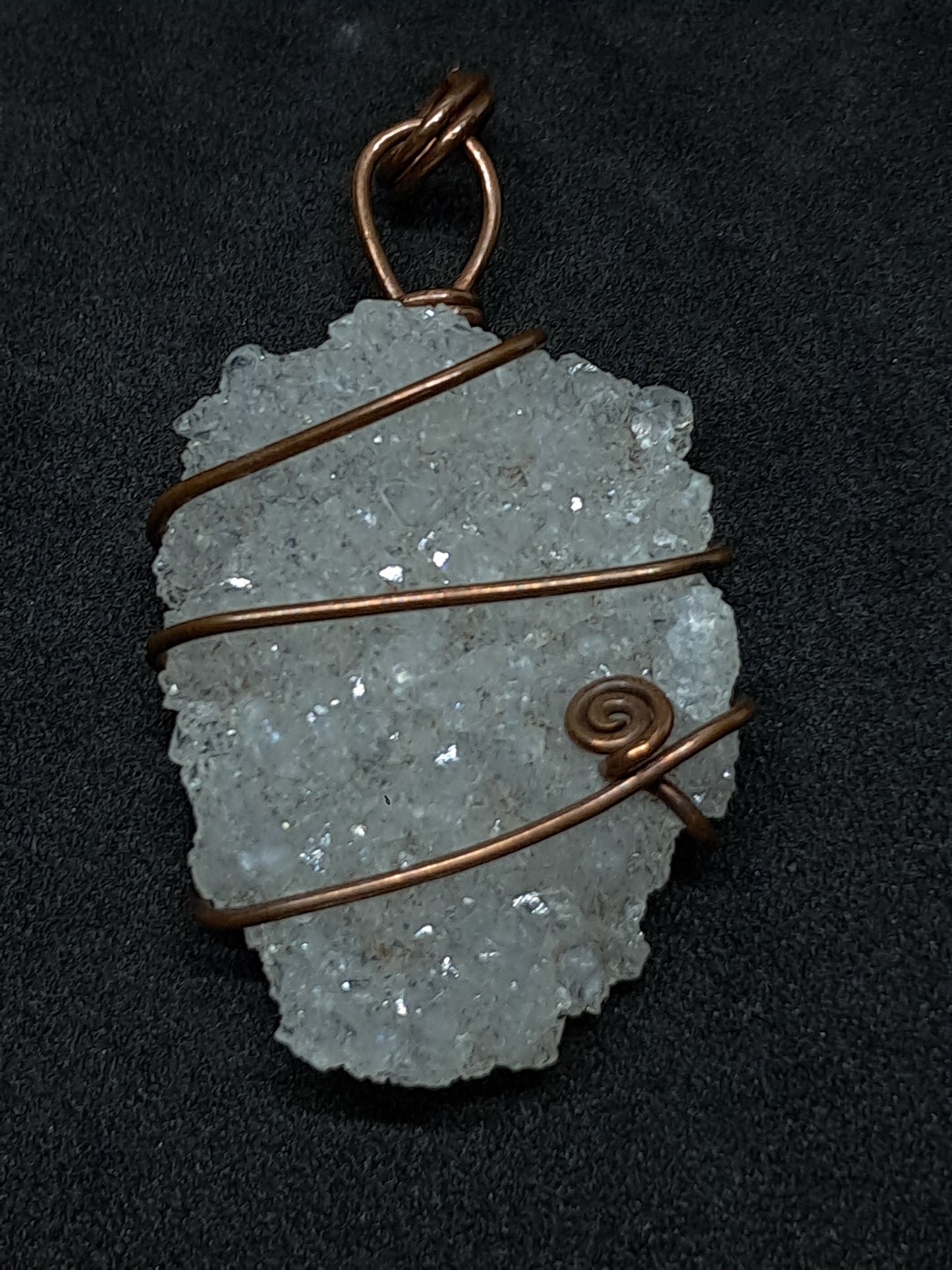 Clear Apophyllite Pendant | Handcrafted Jewelry | Unique Necklace #JL49