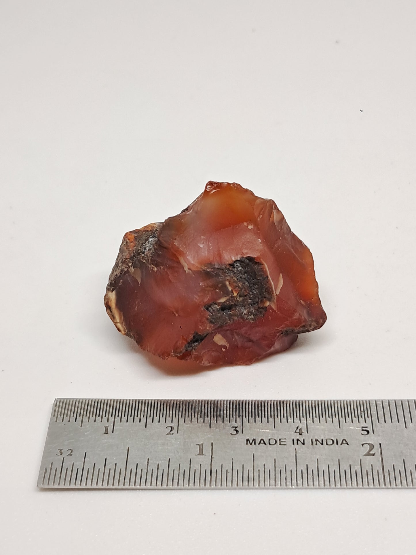 Rough Carnelian (India) Raw Stone | Natural Crystal | Mineral Specimen #CRN35