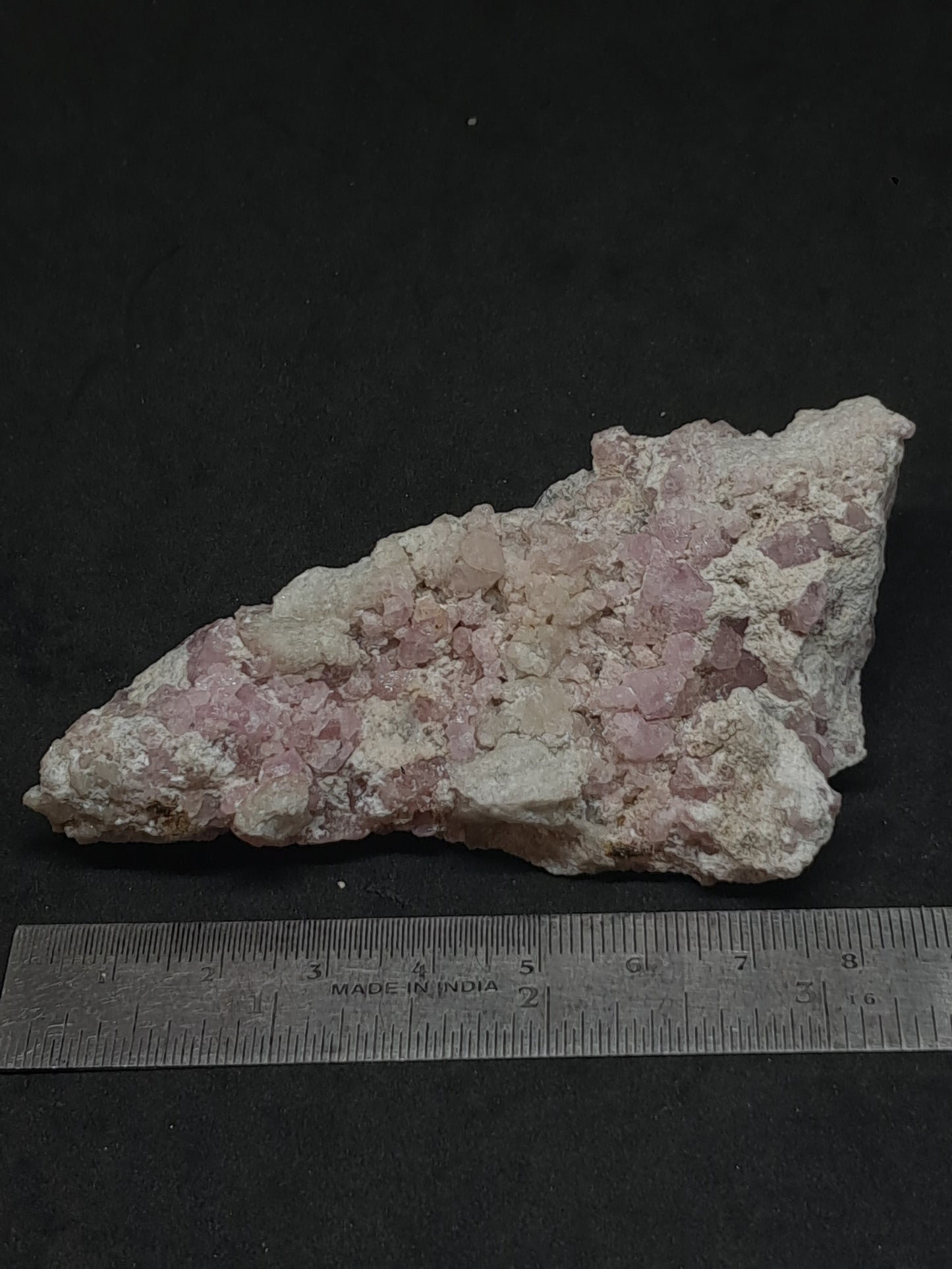 Grossular Garnet on Matrix (Mexico) Pink Garnet Cluster |Rough Crystal Stone | Mineral Specimen #GR20