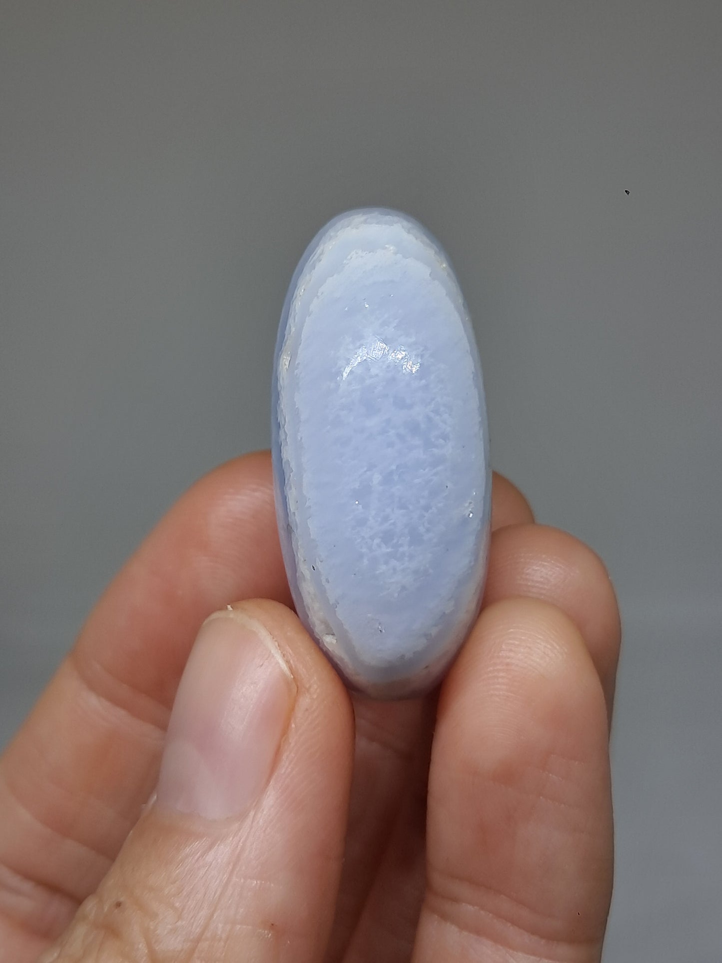 Blue Lace Agate Palmstone | Good Quality Natural Stone