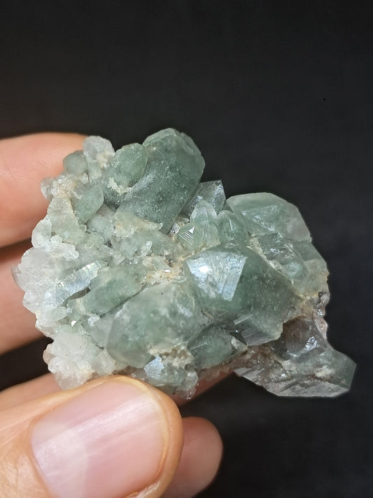Chlorite Phantom Quartz (Kullu) Natural Cluster | Garden Chamanic Crystal #CQ68
