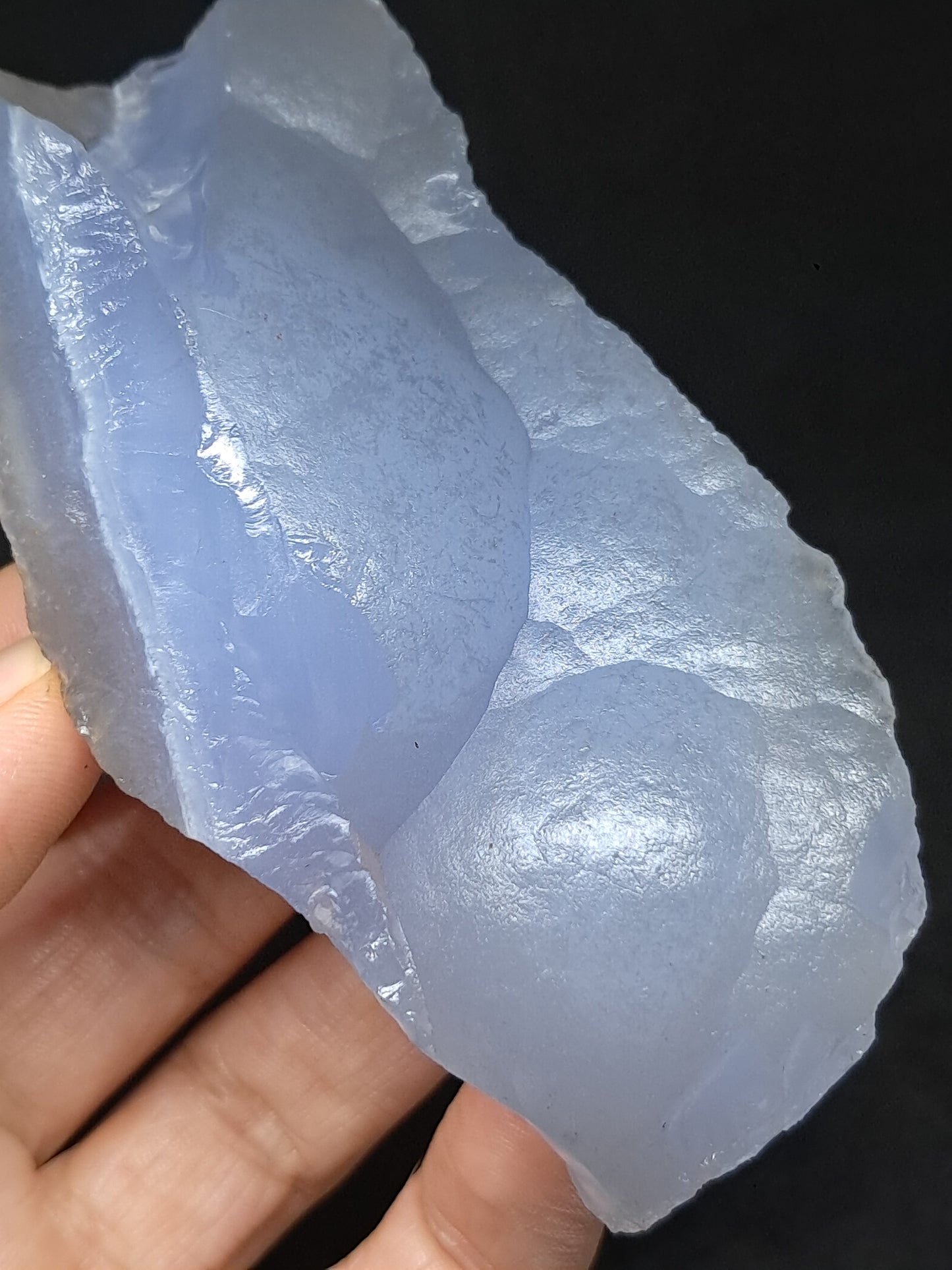Blue Chalcedony Botryoidal Rough Natural Stone #BC1
