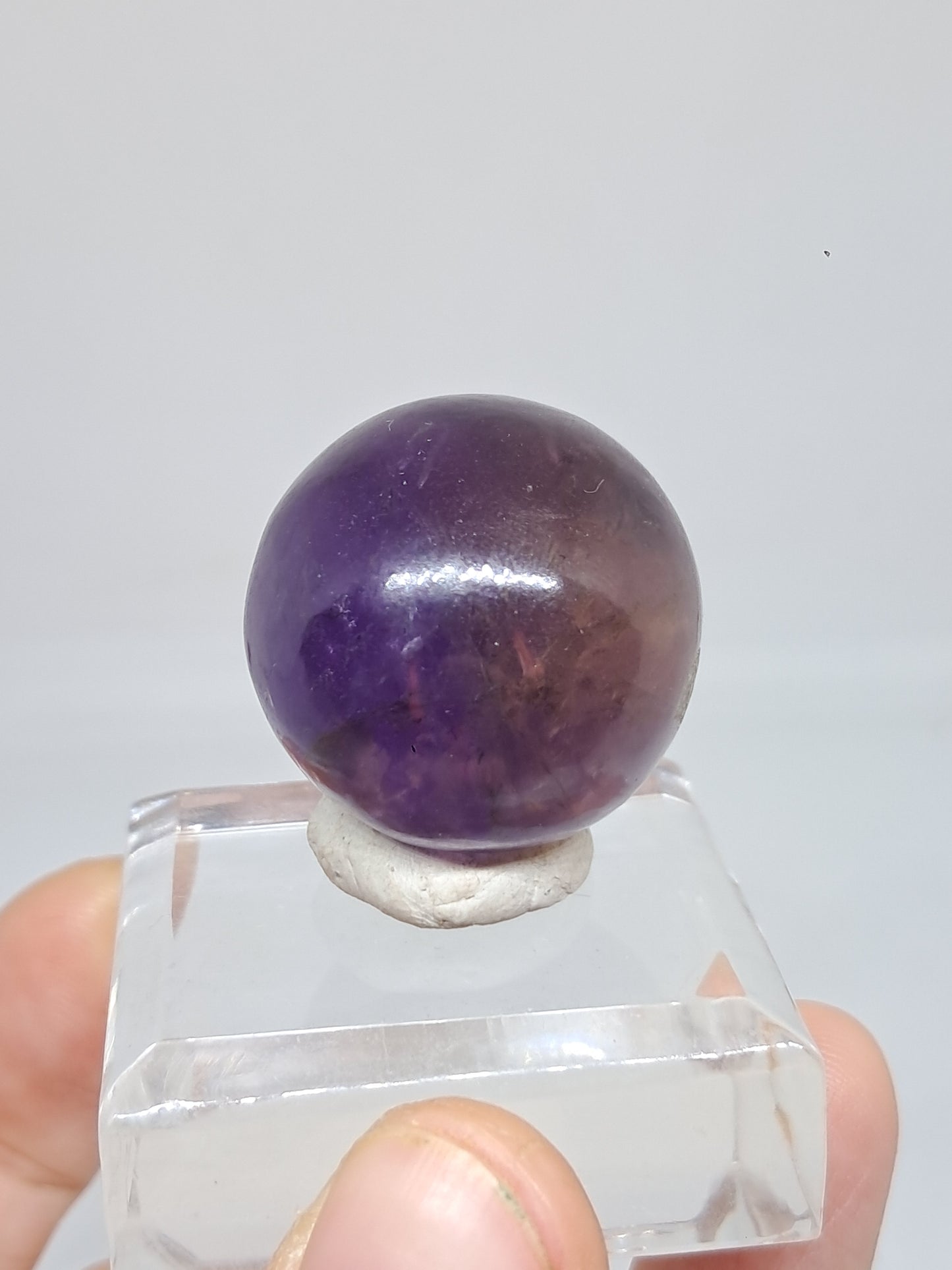 Ametrine Sphere (Madagascar) Polished Natural Stone #AMT4