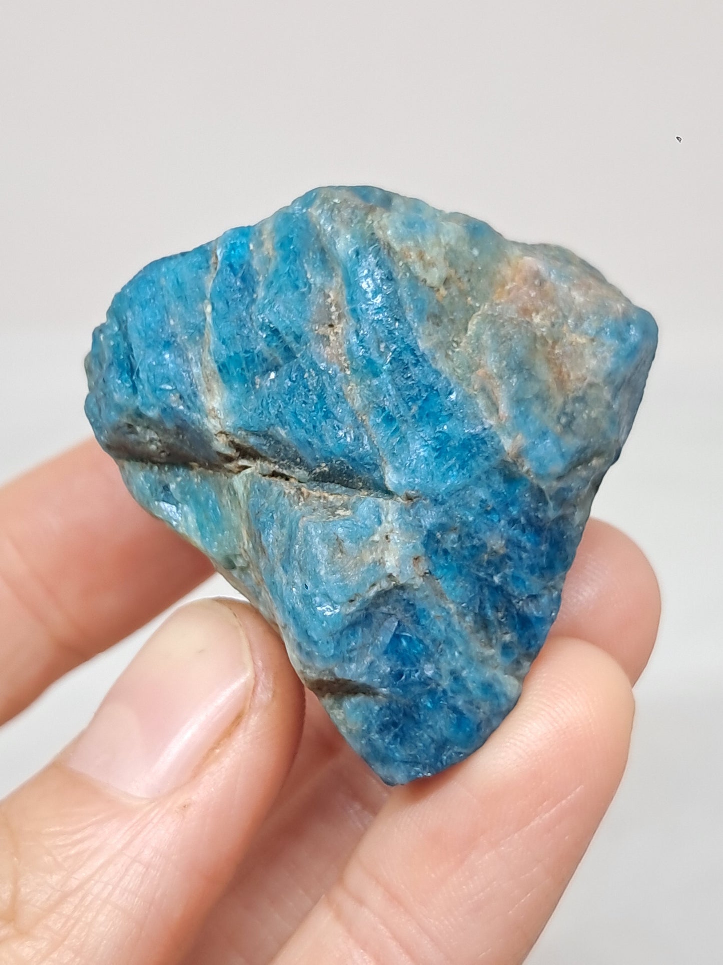 Blue Apatite (Madagascar) Natural Stone #AP1