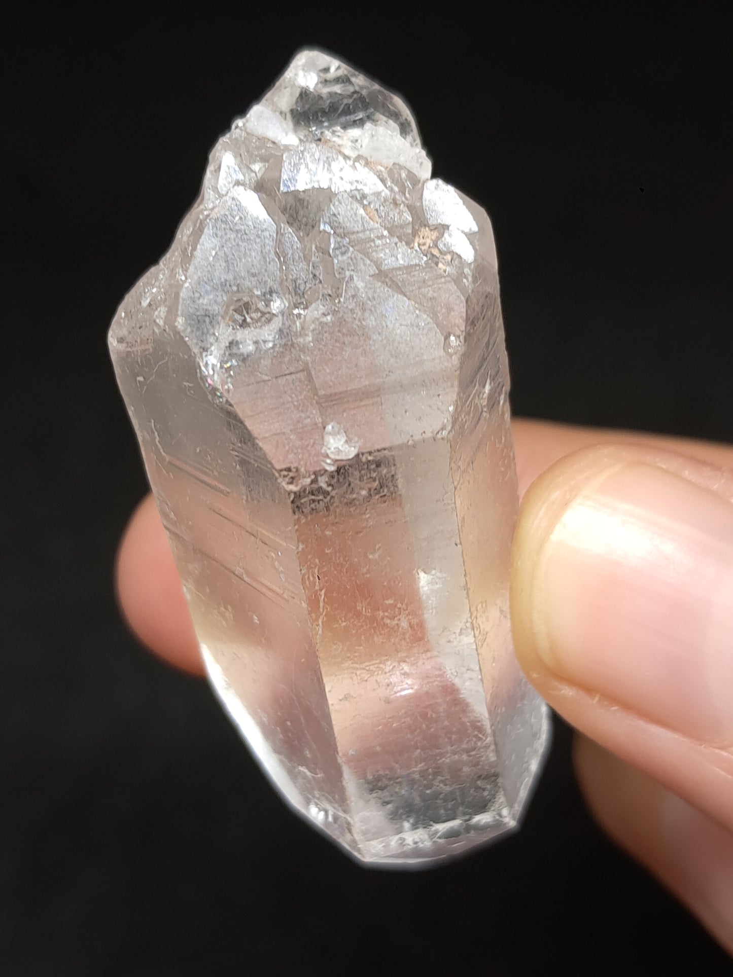 Himalayan Clear Quartz *Self-Healed* Formation | Natural Crystal | Mineral Specimen #CH86