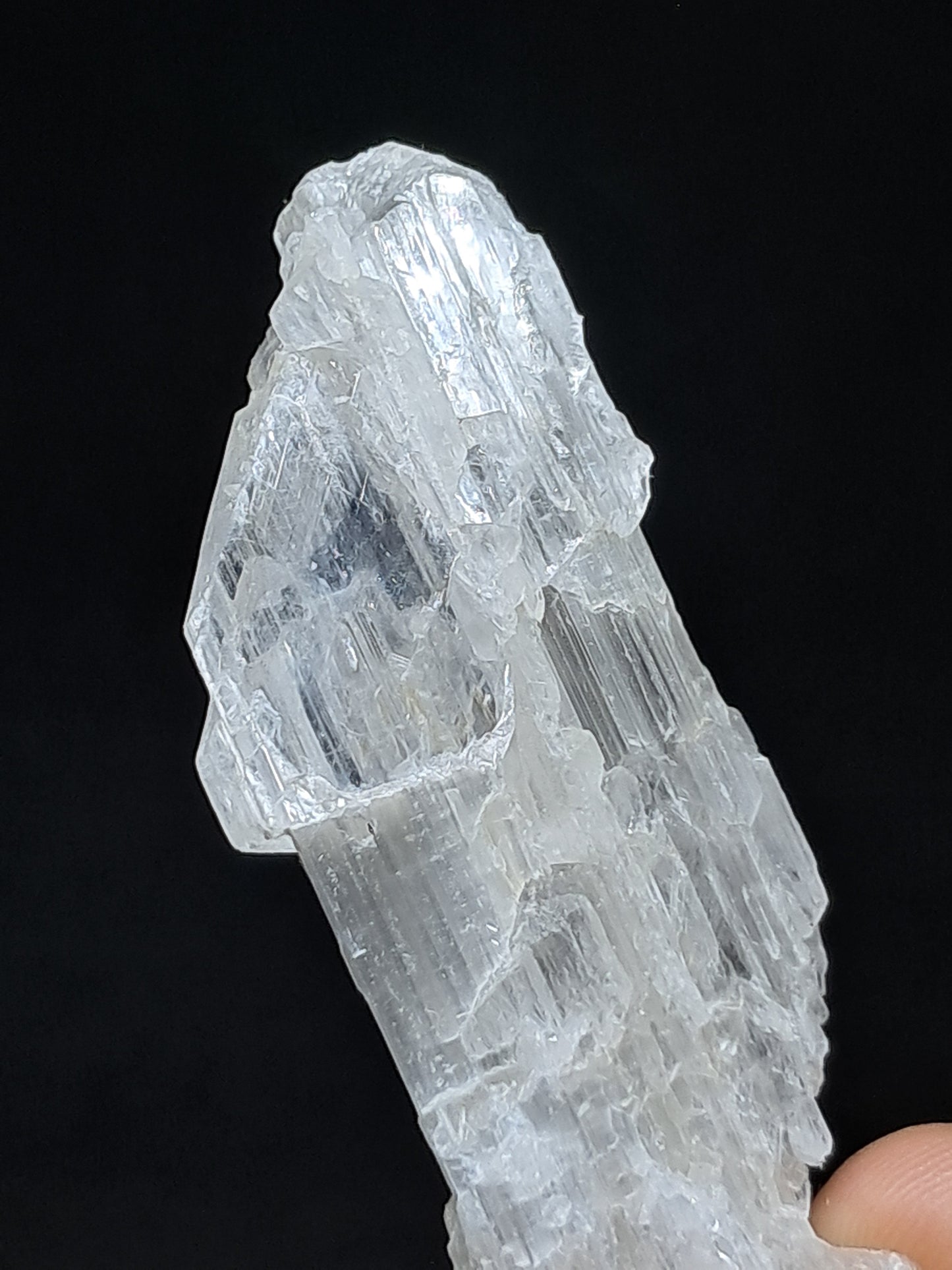Satin Spar *Selenite* (India) Fibrous Gypsum | Mineral Specimen | Rough Crystal #SE4