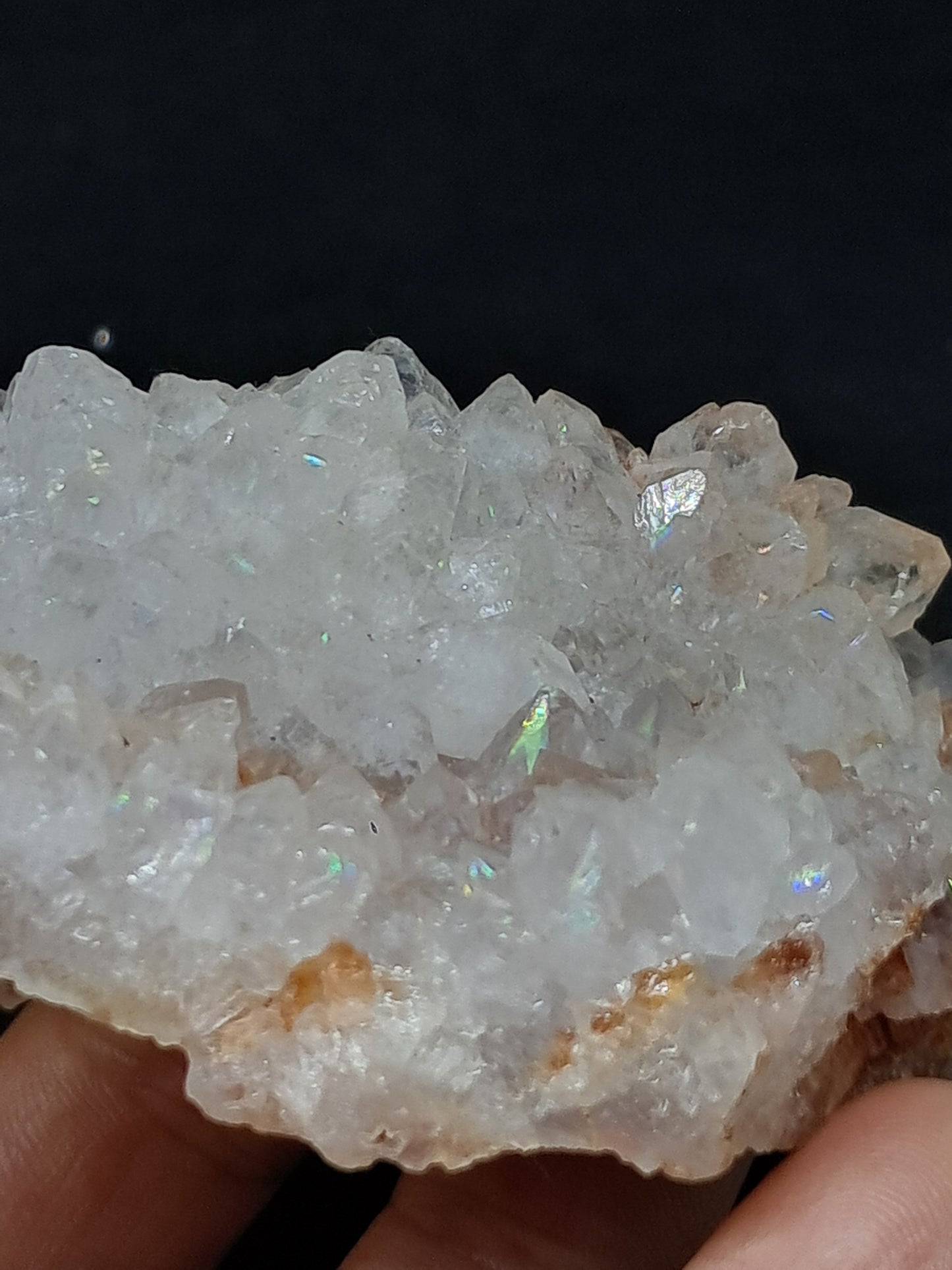 Iris Quartz (Aurangabad)| Anandalite | High Iridiscence | Natural Crystal #AQ40
