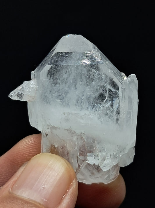 Cuarzo transparente de la Formación Faden (Santander, Colombia) Cristal natural | Ejemplar mineral n.° COQ10