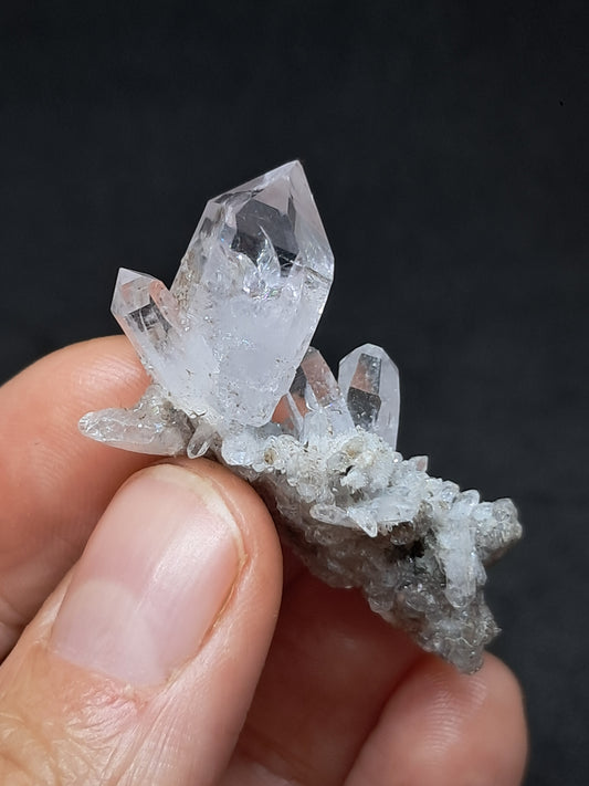 Veracruz Amethyst Crystal Points on Matrix (Mexico) | Natural Cluster | Mineral Specimen #VA25