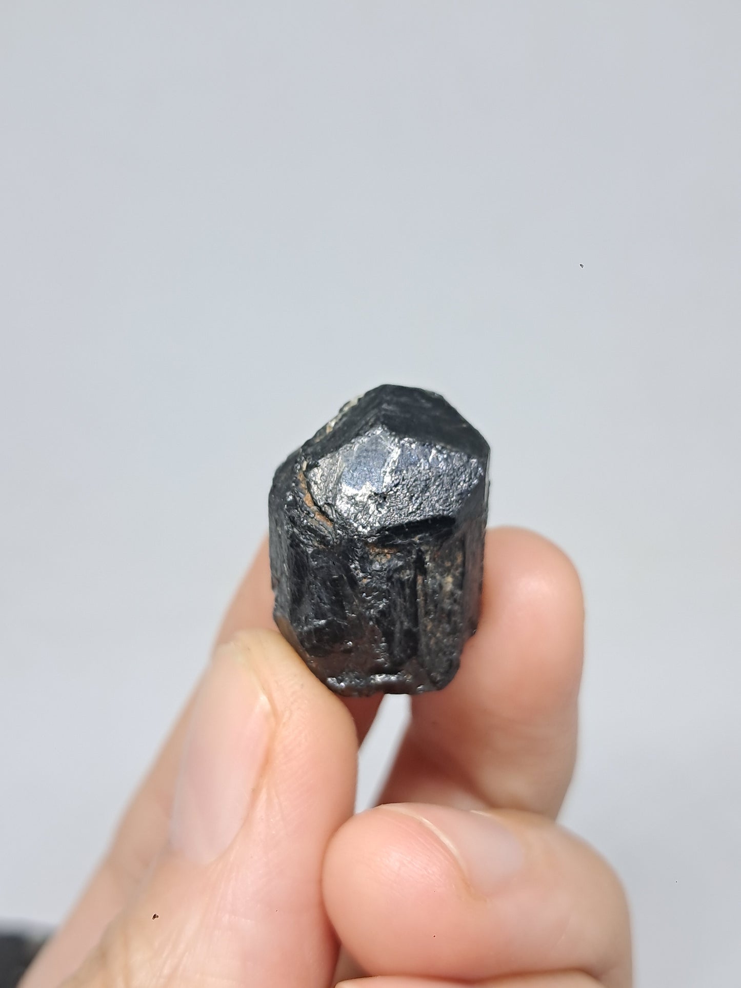 Medium Black Tourmaline Crystals (Karnataka) Natural Stone | Mineral Specimen #BT5