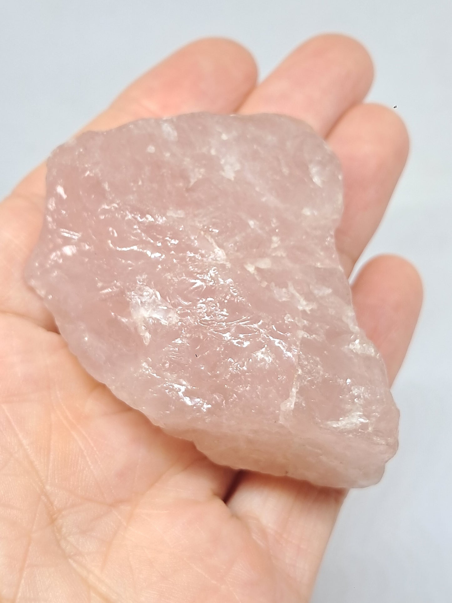 Rose Quartz (Rajasthan) Rough Stone | Natural Gemstone #RQ5