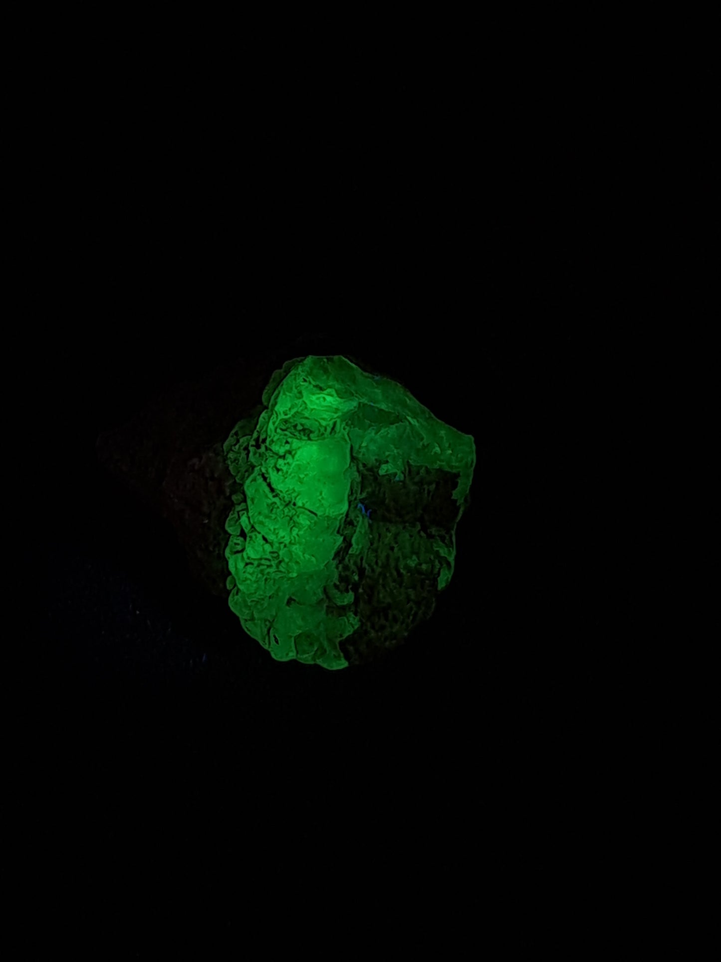 Hyalite Opal on Matrix (Mexico) Rough Crystal Stone | UV-Reactive Mineral Specimen #OH11
