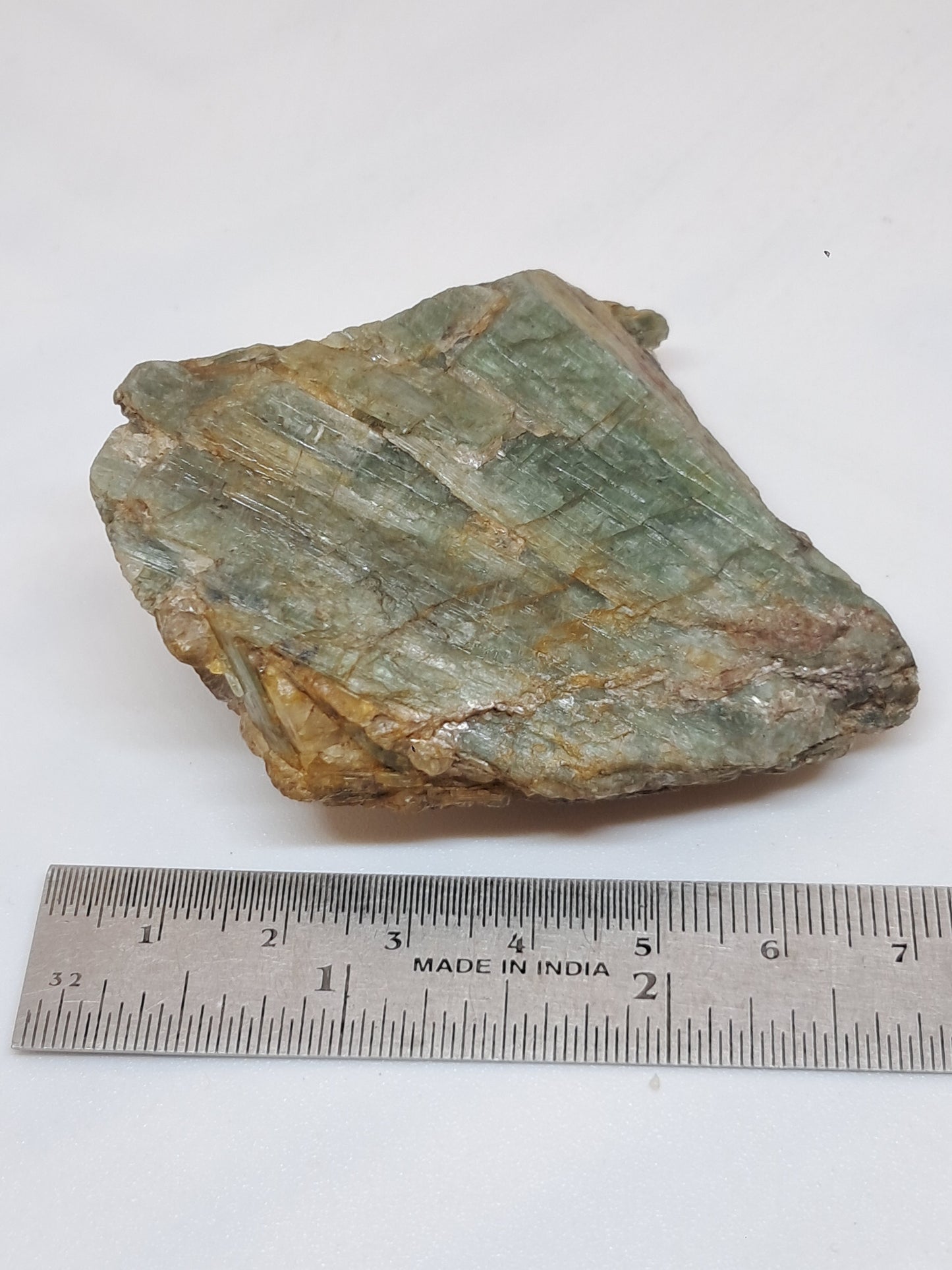Green Kyanite (Tamil Nadu) Natural Stone #KY4