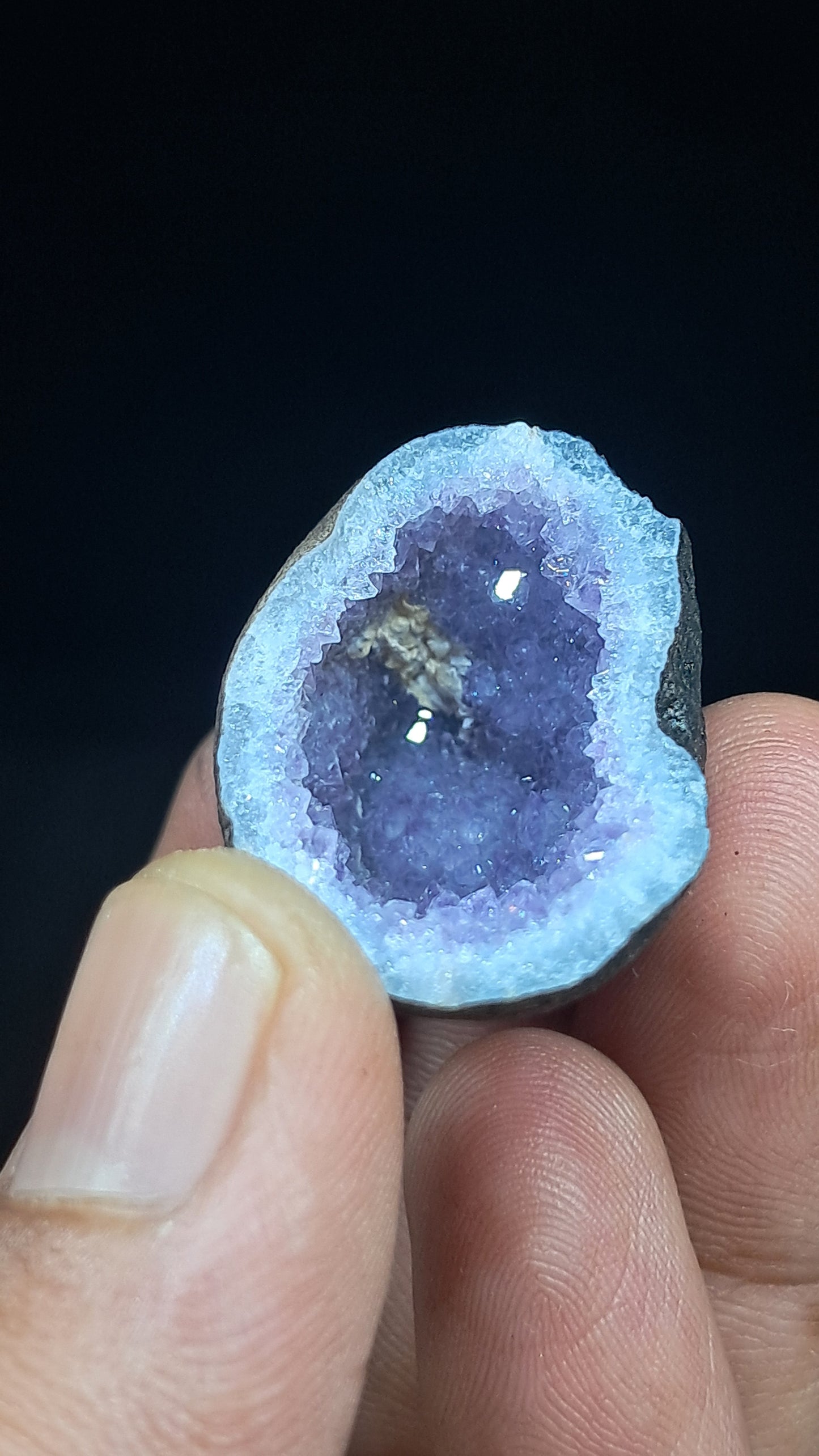 Amethyst Geode (Ajanta) | Deep Cavity | Natural Crystal | Rough Stone #GD33
