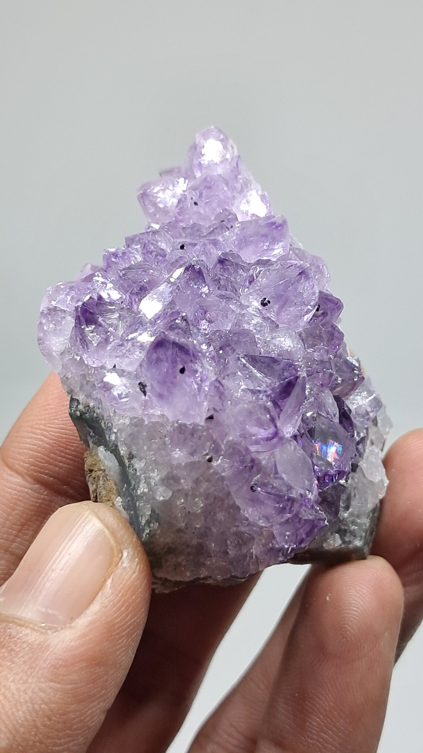 Amethyst Cluster (Brazil) | Natural Crystal | Mineral Specimen #AMB15